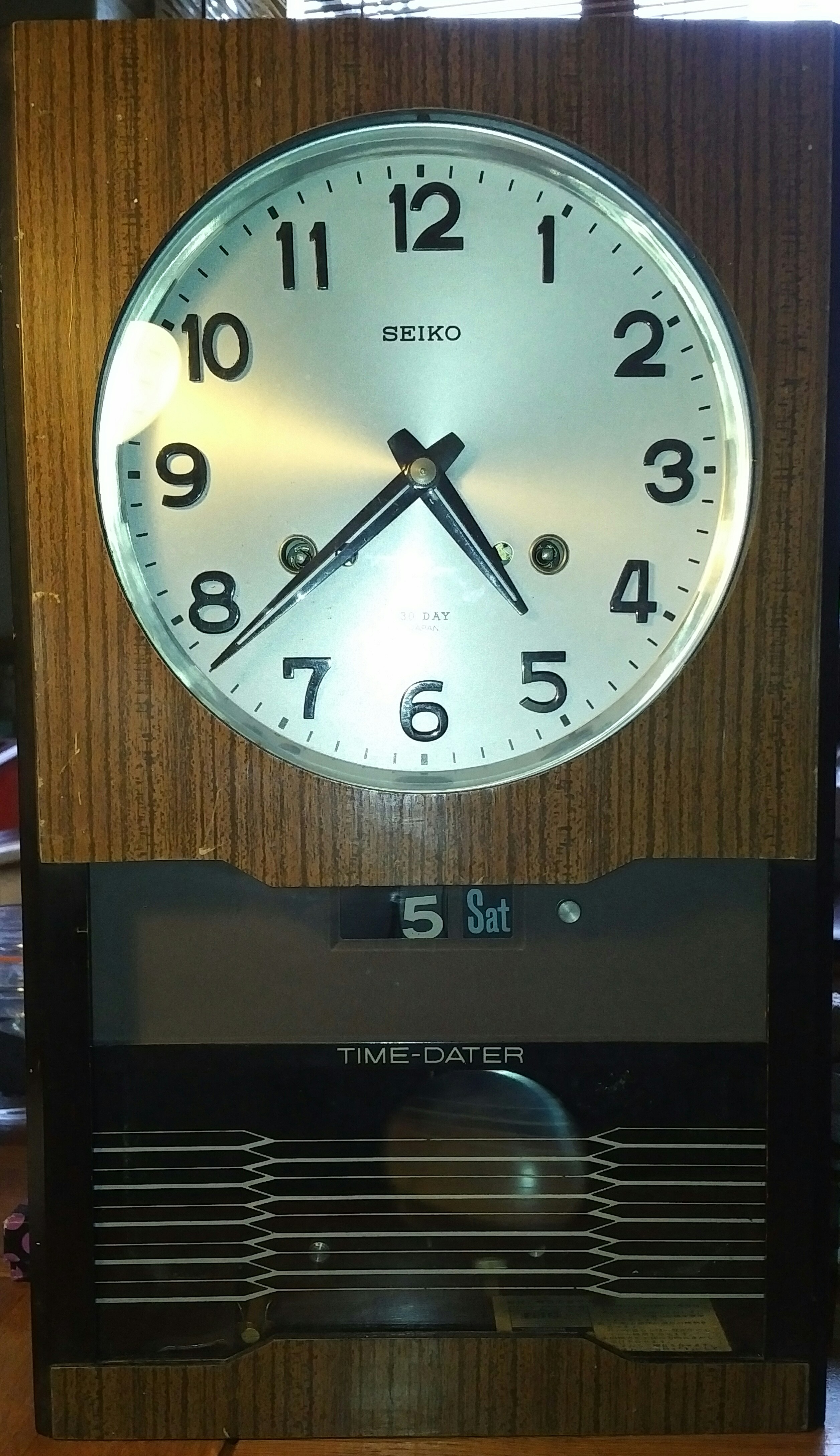 Seiko 30 Day Winding Wall Clock Striking Day-Date Calendar 4PC-045-2 | Page  2 | Omega Forums