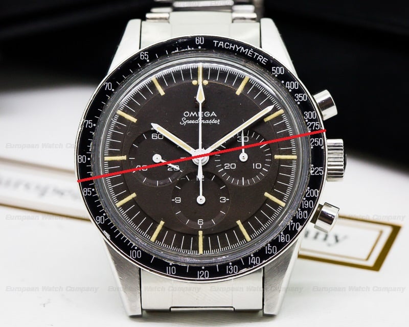 omega speedmaster size