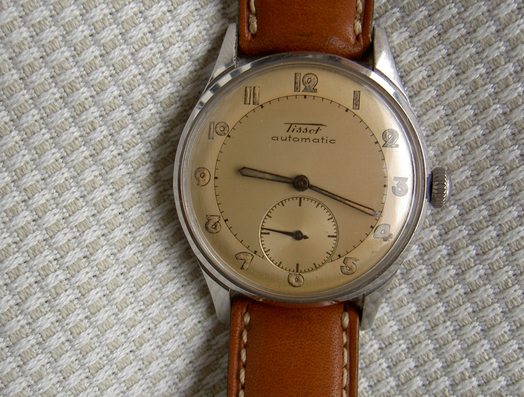 Vintage tissot with bumper movement Omega Forums