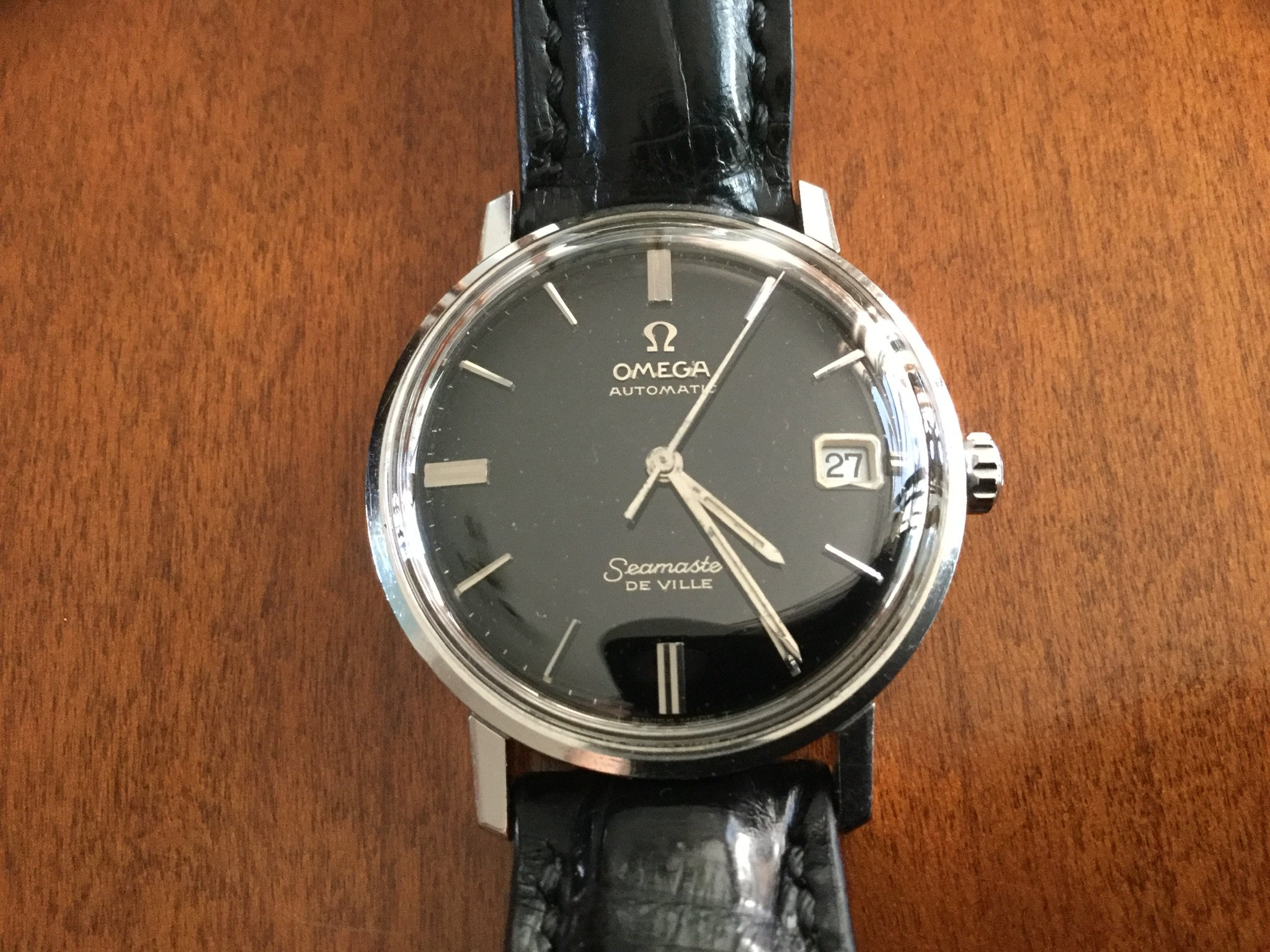 A Don Draper Seamaster DeVille but not a redial Omega Forums