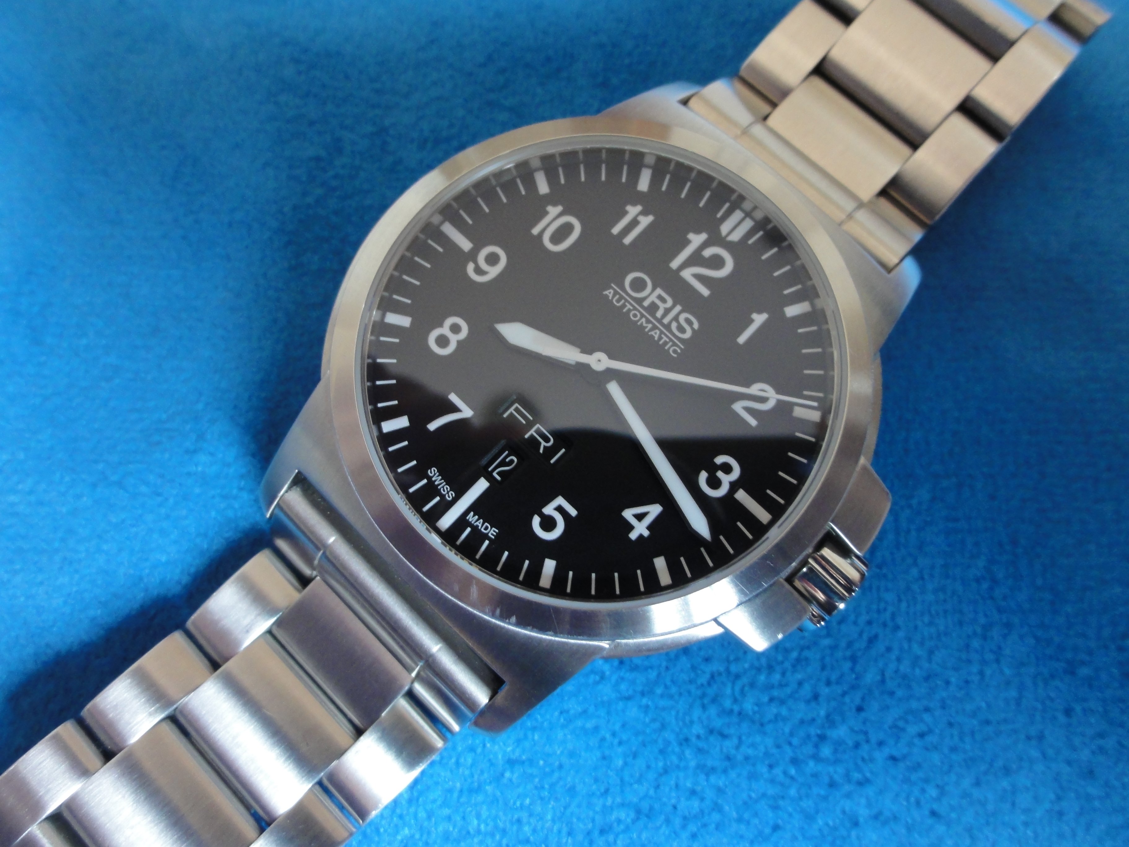 SOLD Oris BC3 Advanced Stainless Steel Automatic with Day Date