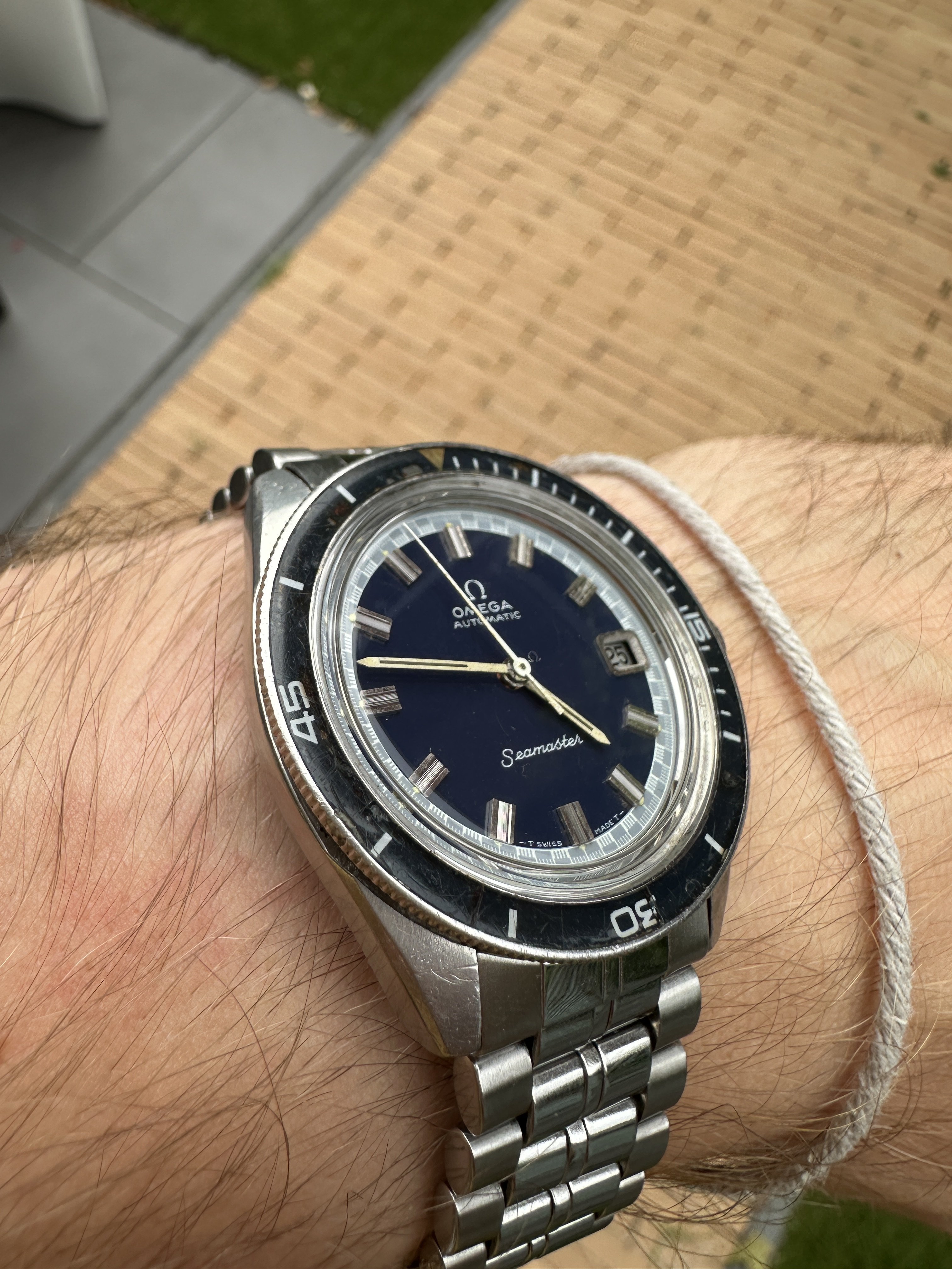 New acquisition Omega Seamaster 60 Big Crown blue dial Omega Watch Forums