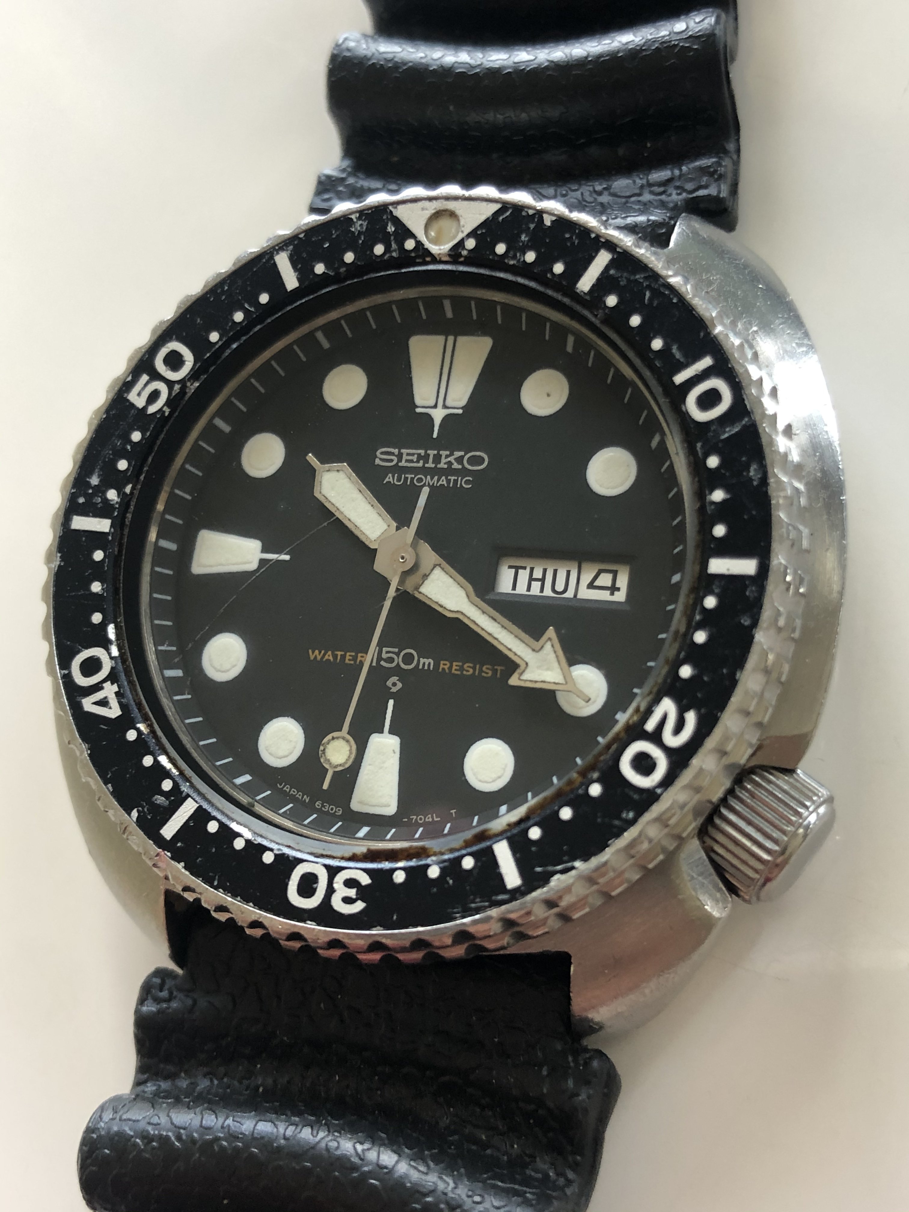 SOLD - Vintage seiko turtle 6309-7049 | Omega Forums