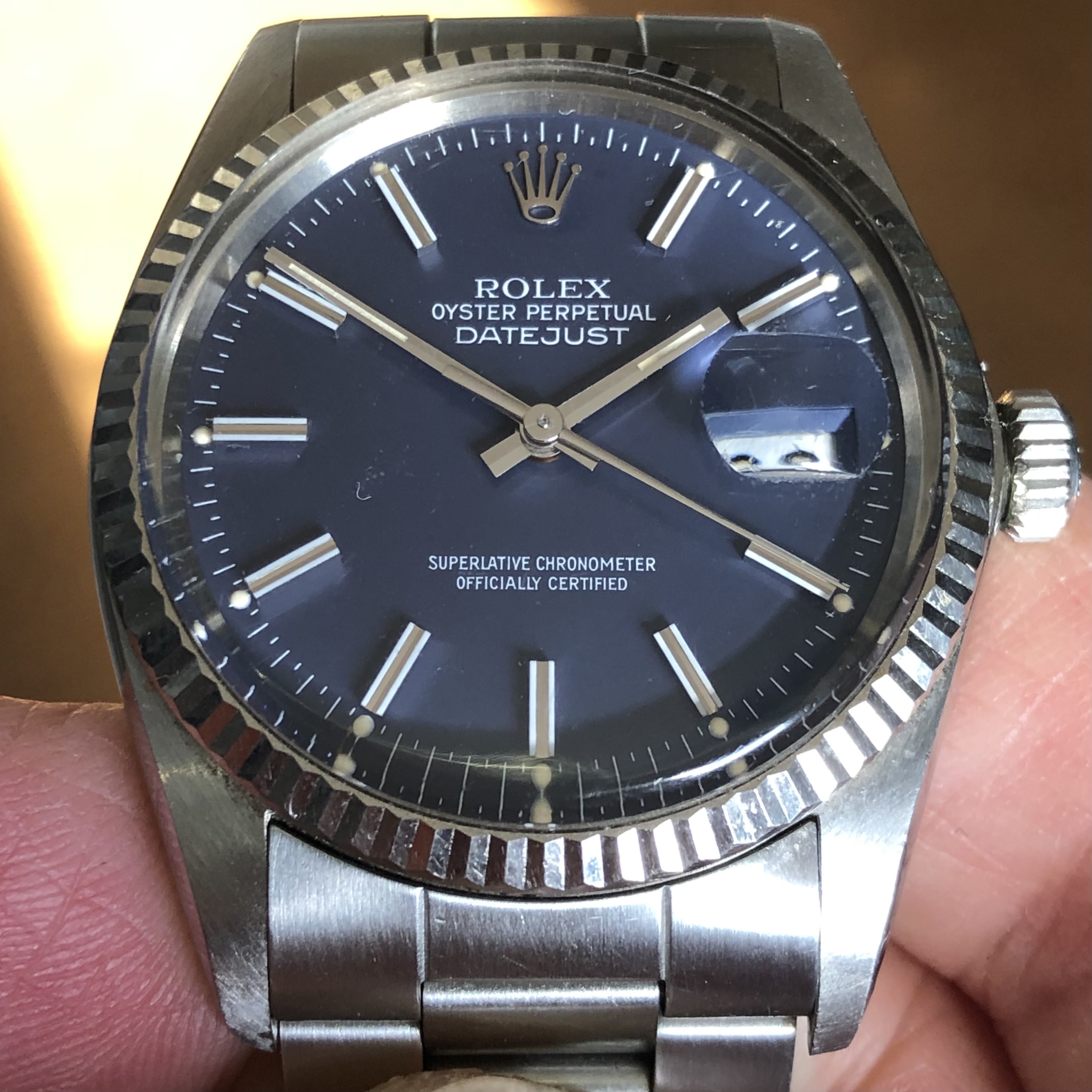 Just Bought 80s Blue Dial Datejust Omega Forums