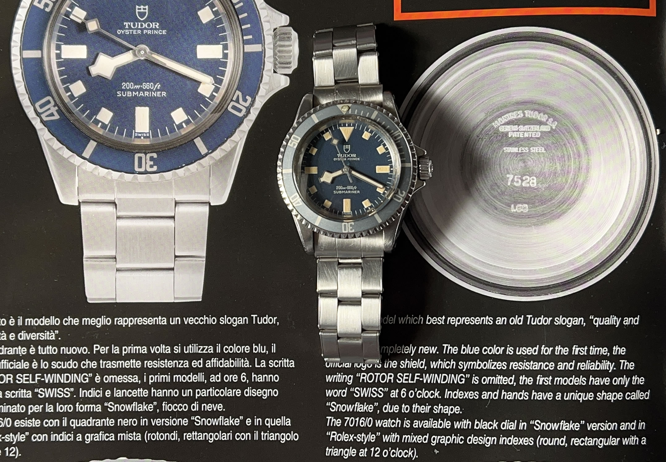 Tudor discount 7016 blue