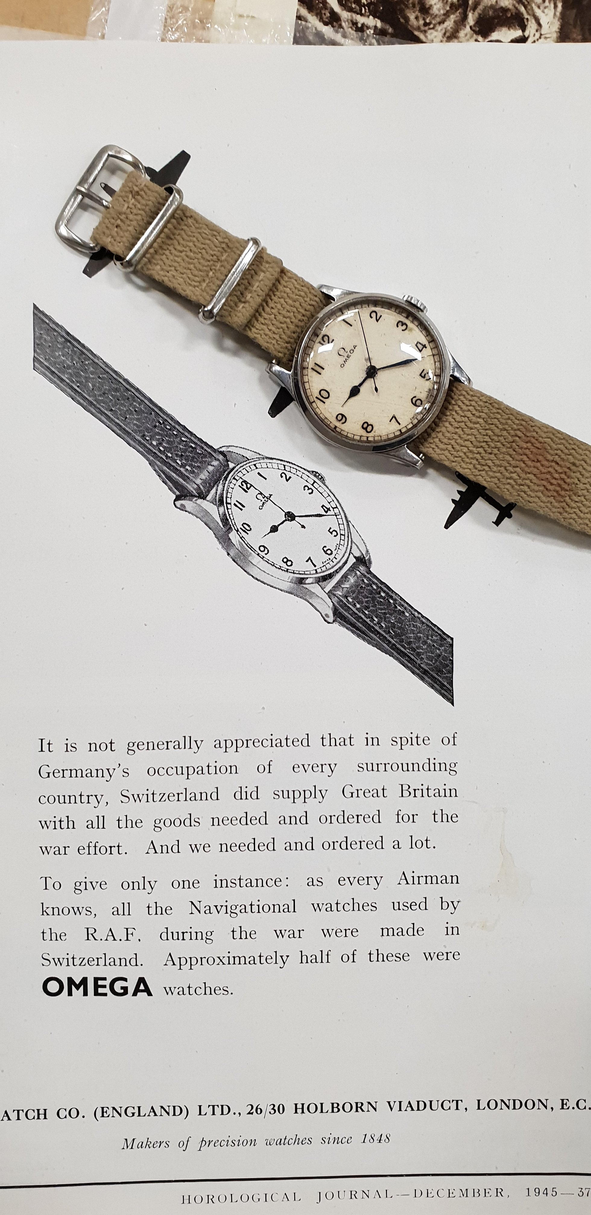 Omega on sale ww2 watch