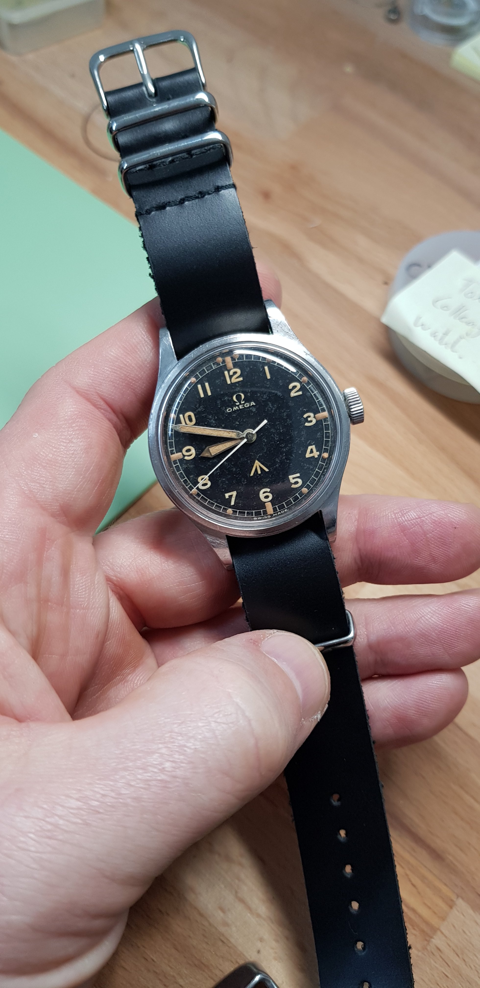 Omega field clearance watch