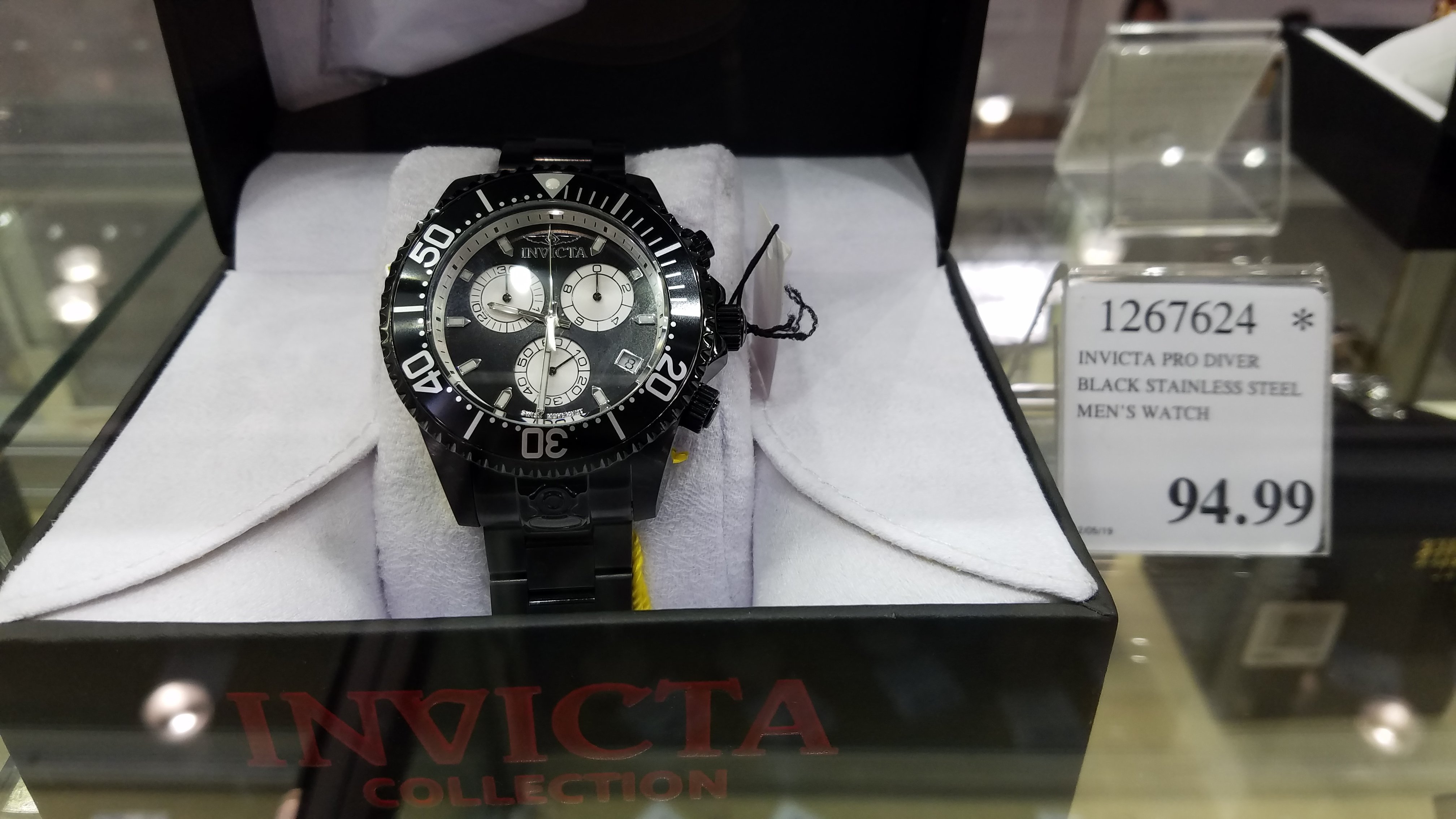 Costco invicta store mens watches