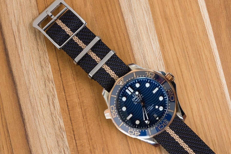 Seamaster on nato online strap