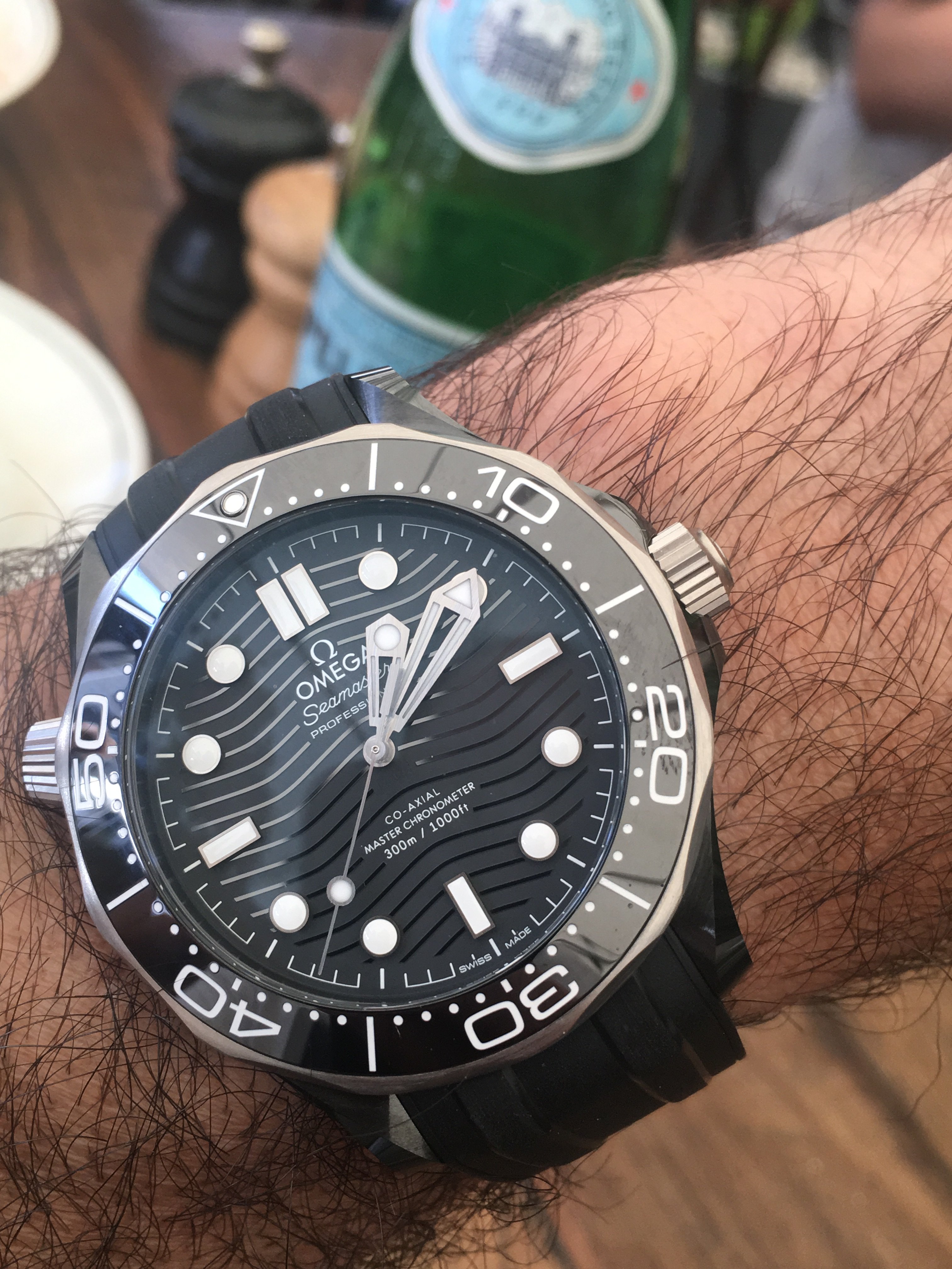 seamaster ceramic titanium