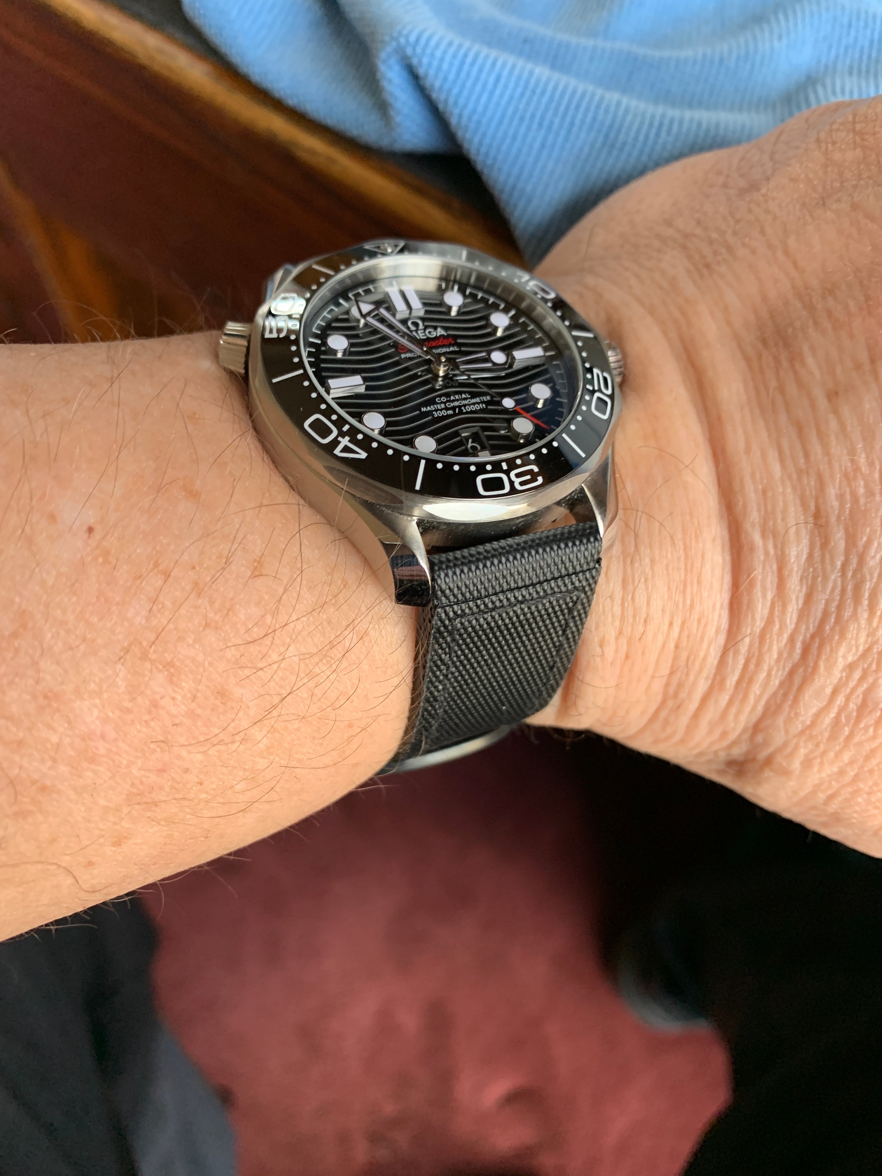 New seamaster 2018 on leather strap Omega Forums