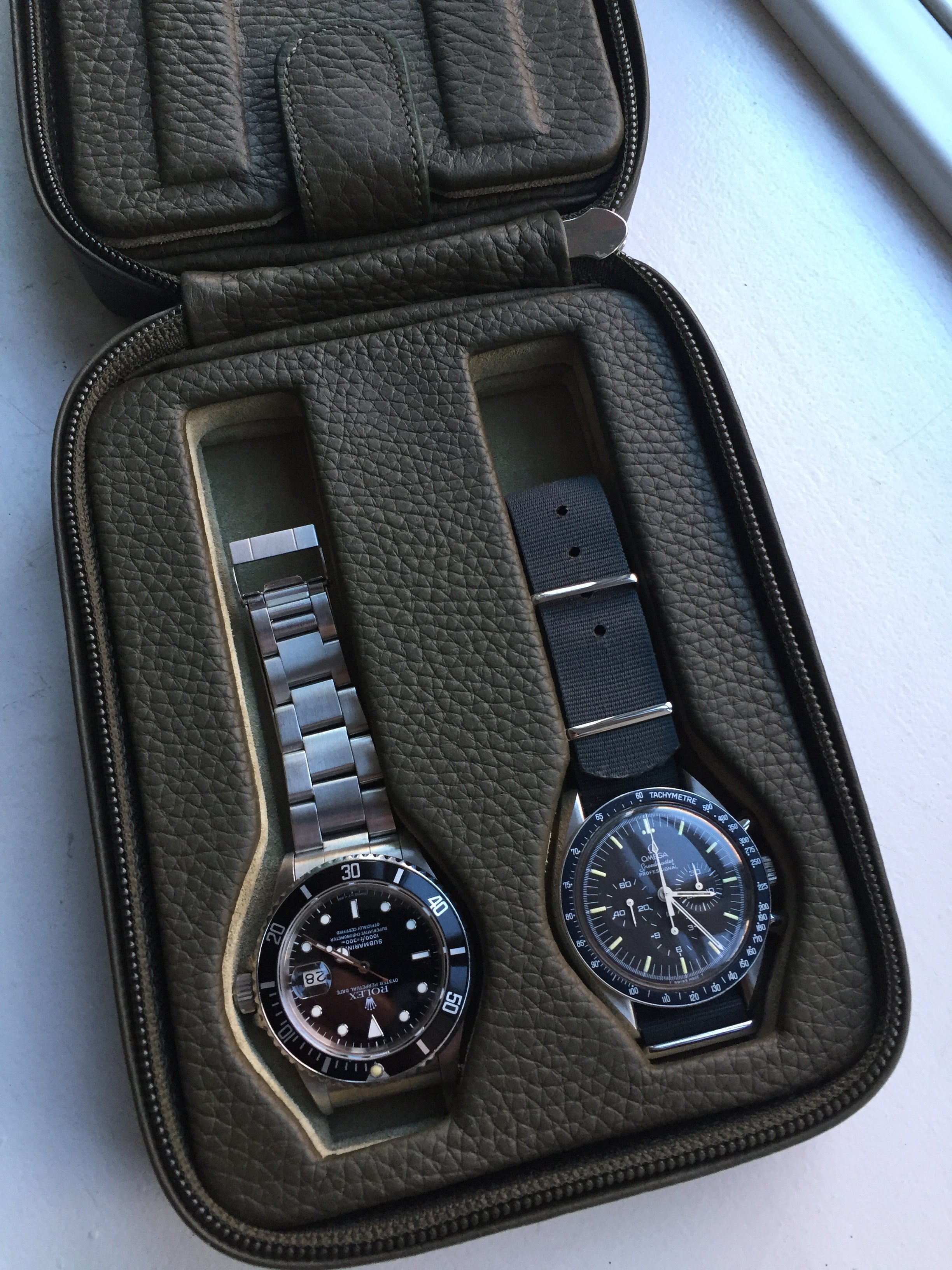 Omega watch best sale travel case