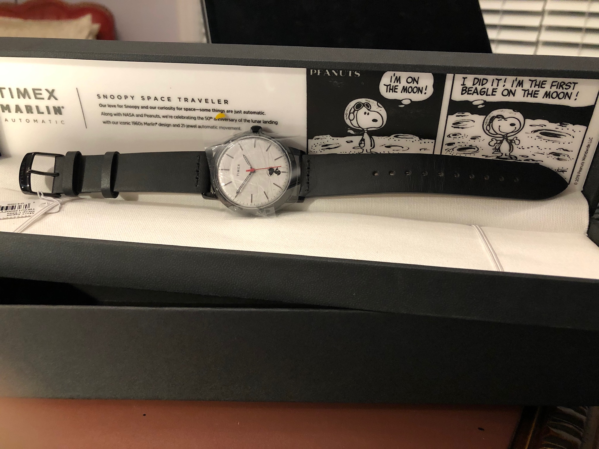 Timex marlin best sale snoopy space