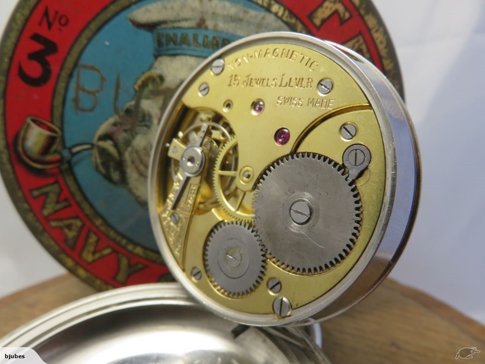 Omega pocket watch movement question 