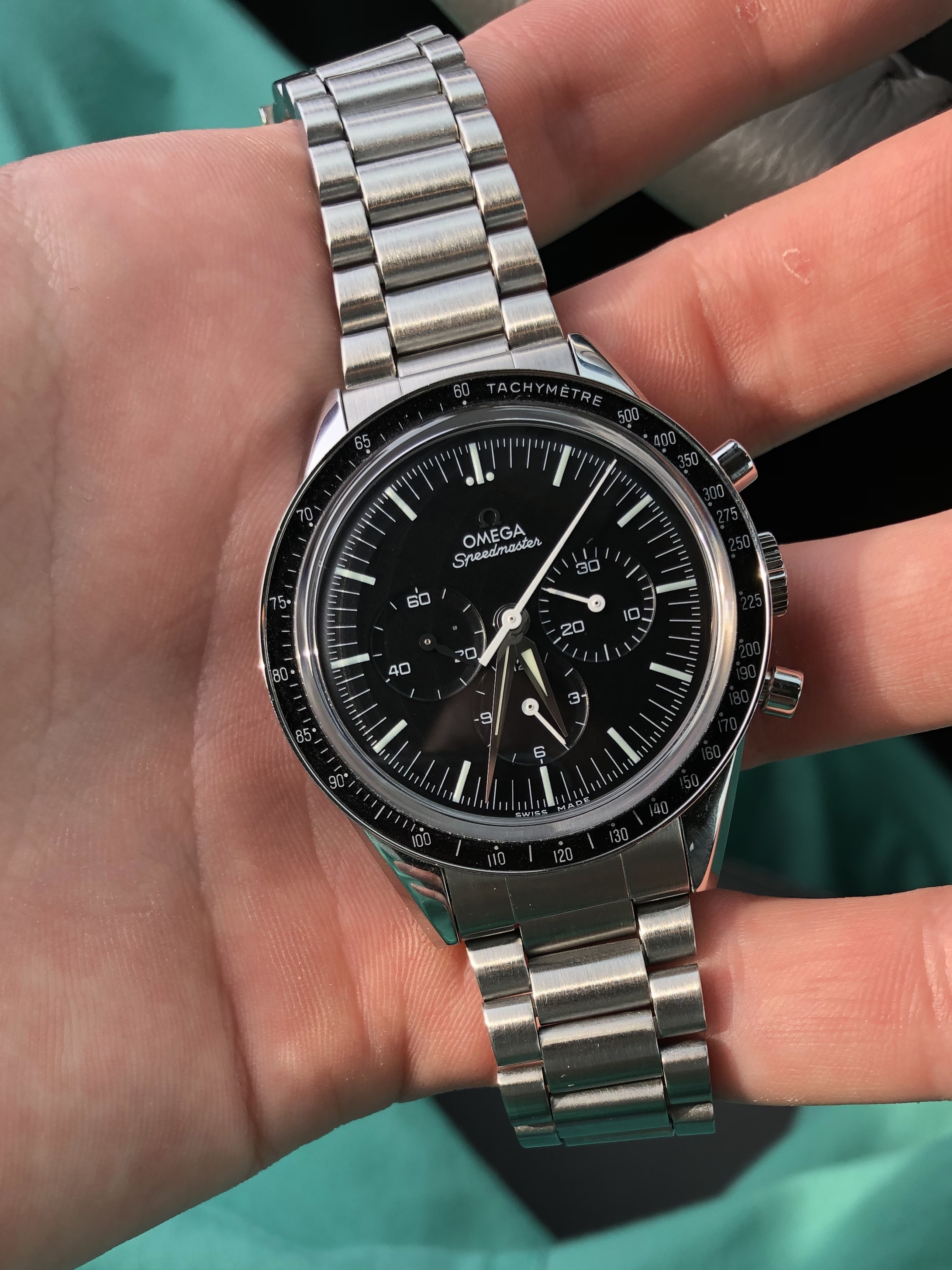 Omega fois steel bracelet sale