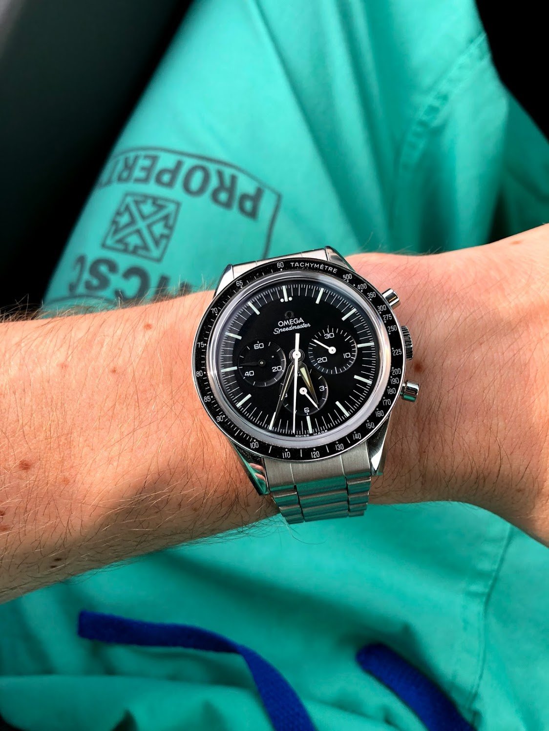 First Omega in Space on the 1125 617 Bracelet My Thoughts and