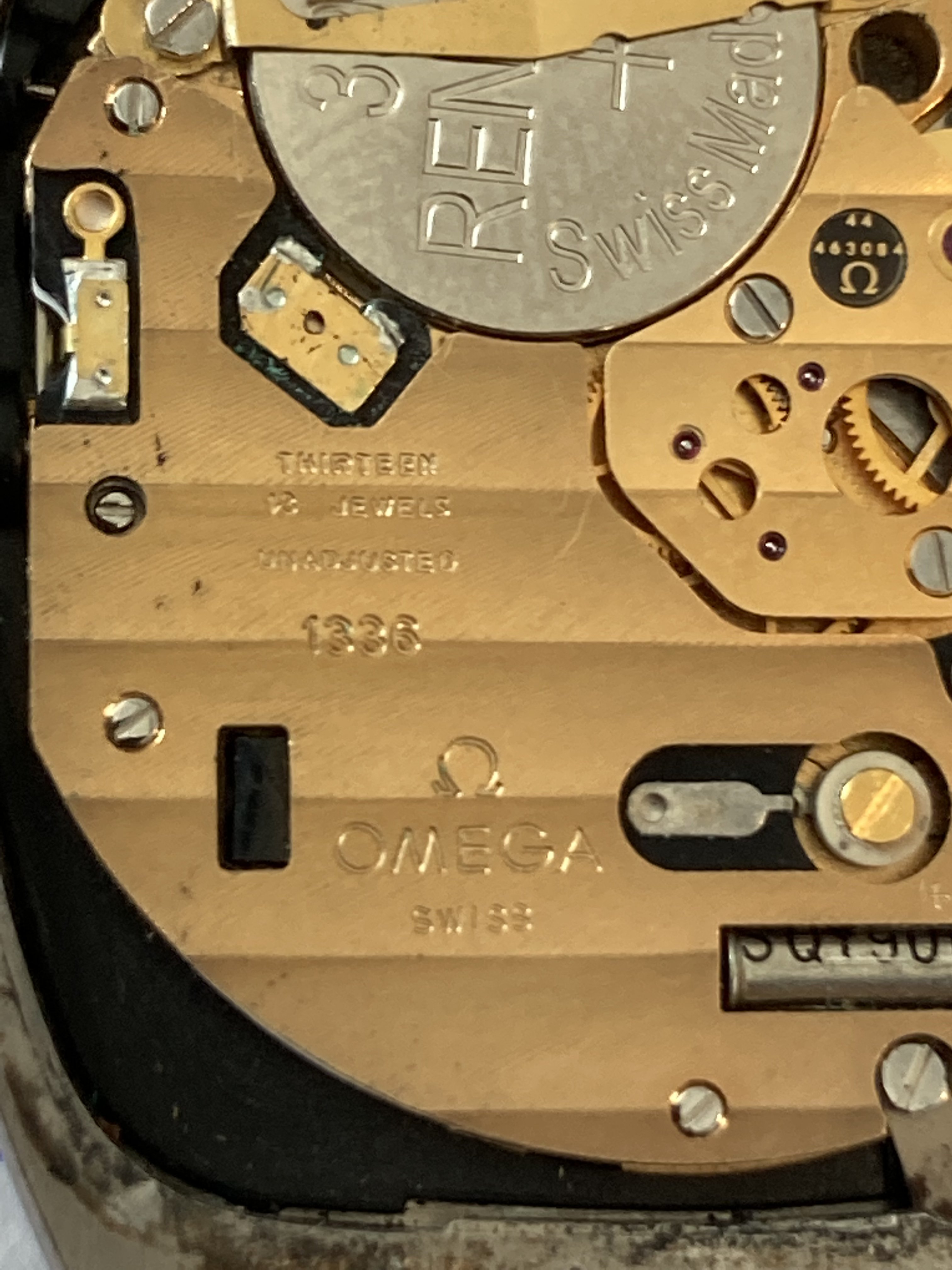 Omega shop 1337 movement