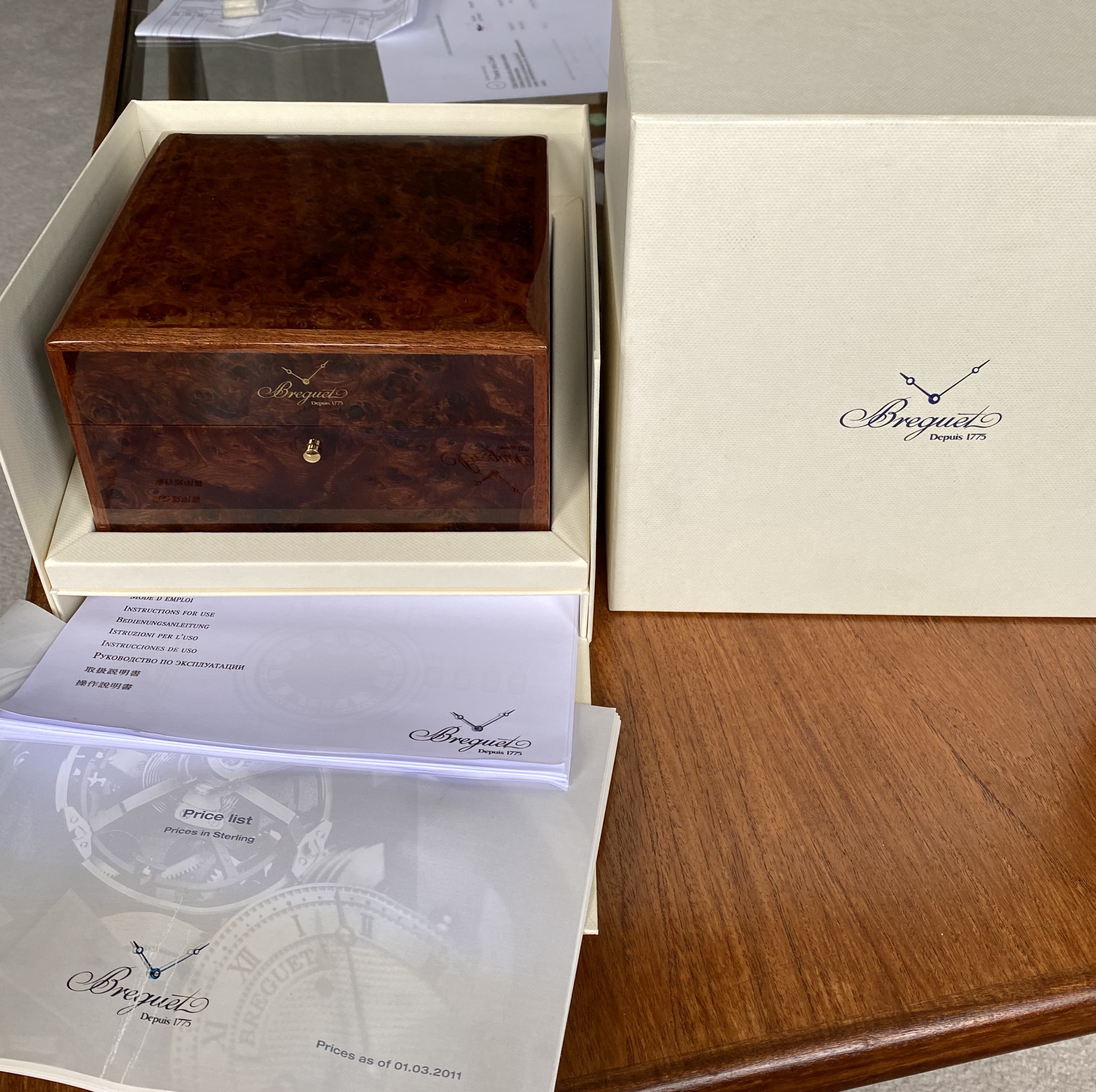 SOLD Reduced price Breguet Marine Big Date