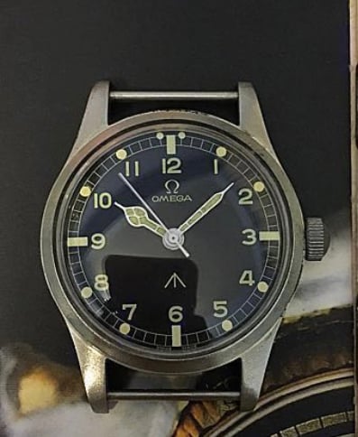 Omega military 2025 watch vintage