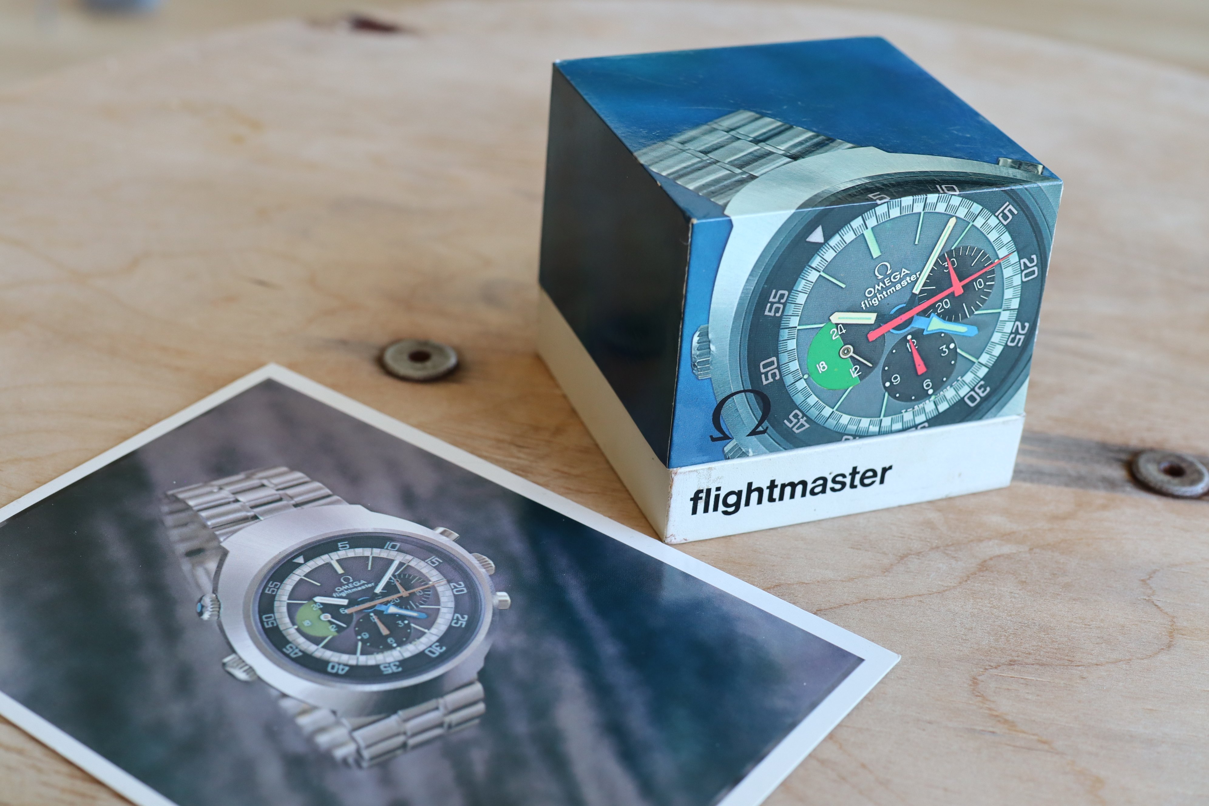 Omega discount flightmaster box