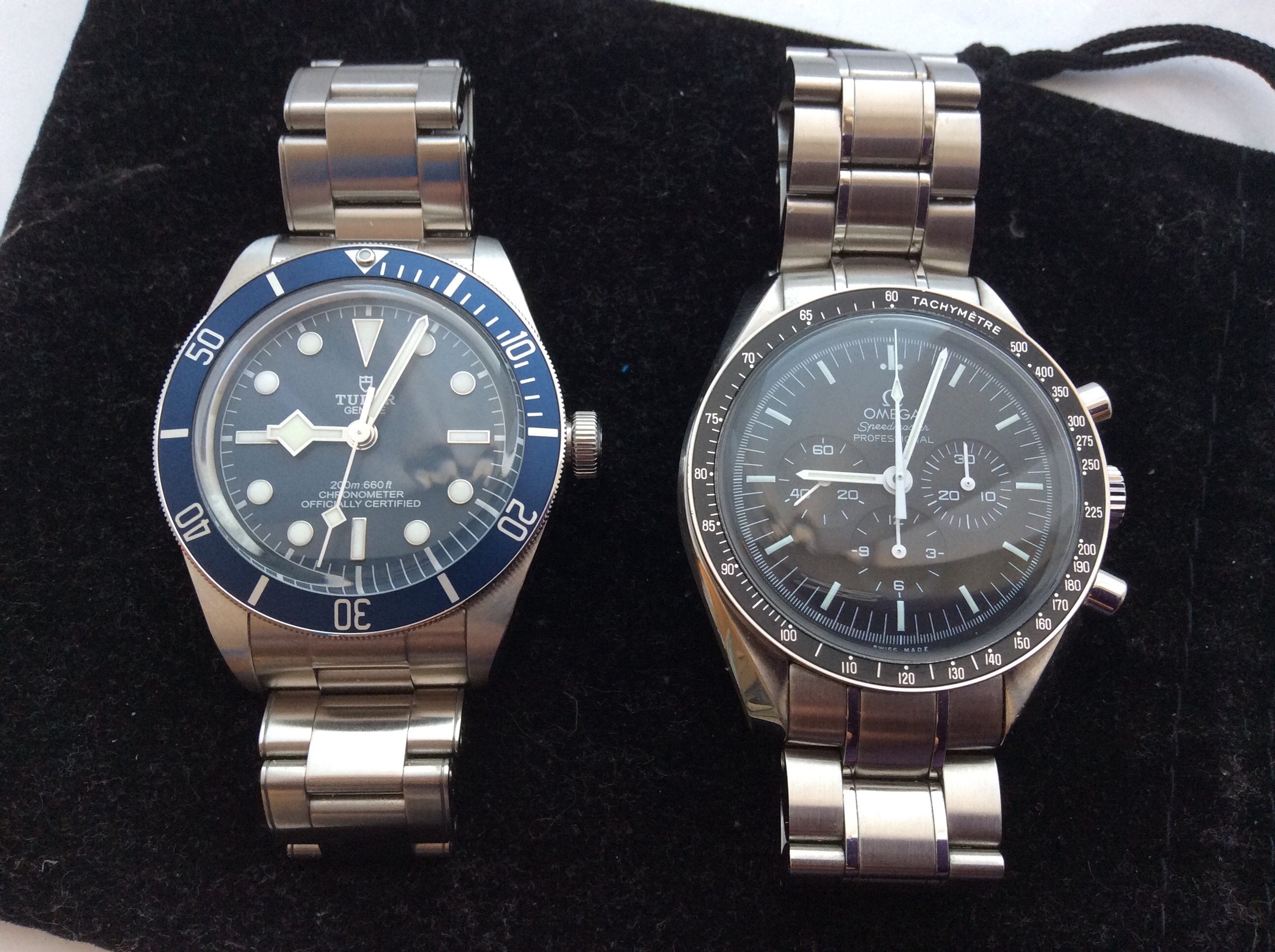 Omega seamaster vs tudor black bay 58 best sale