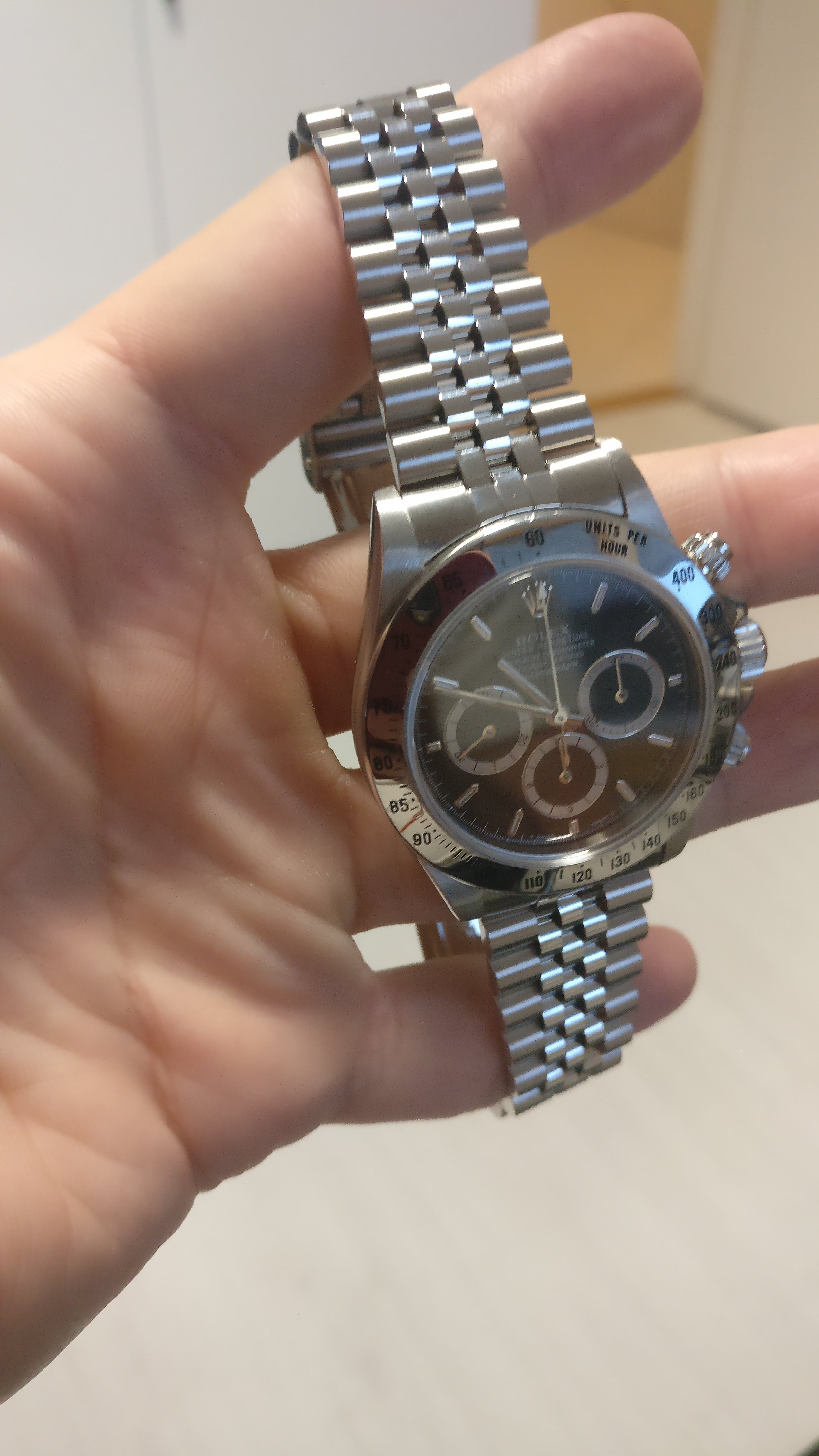 Rolex daytona on discount jubilee