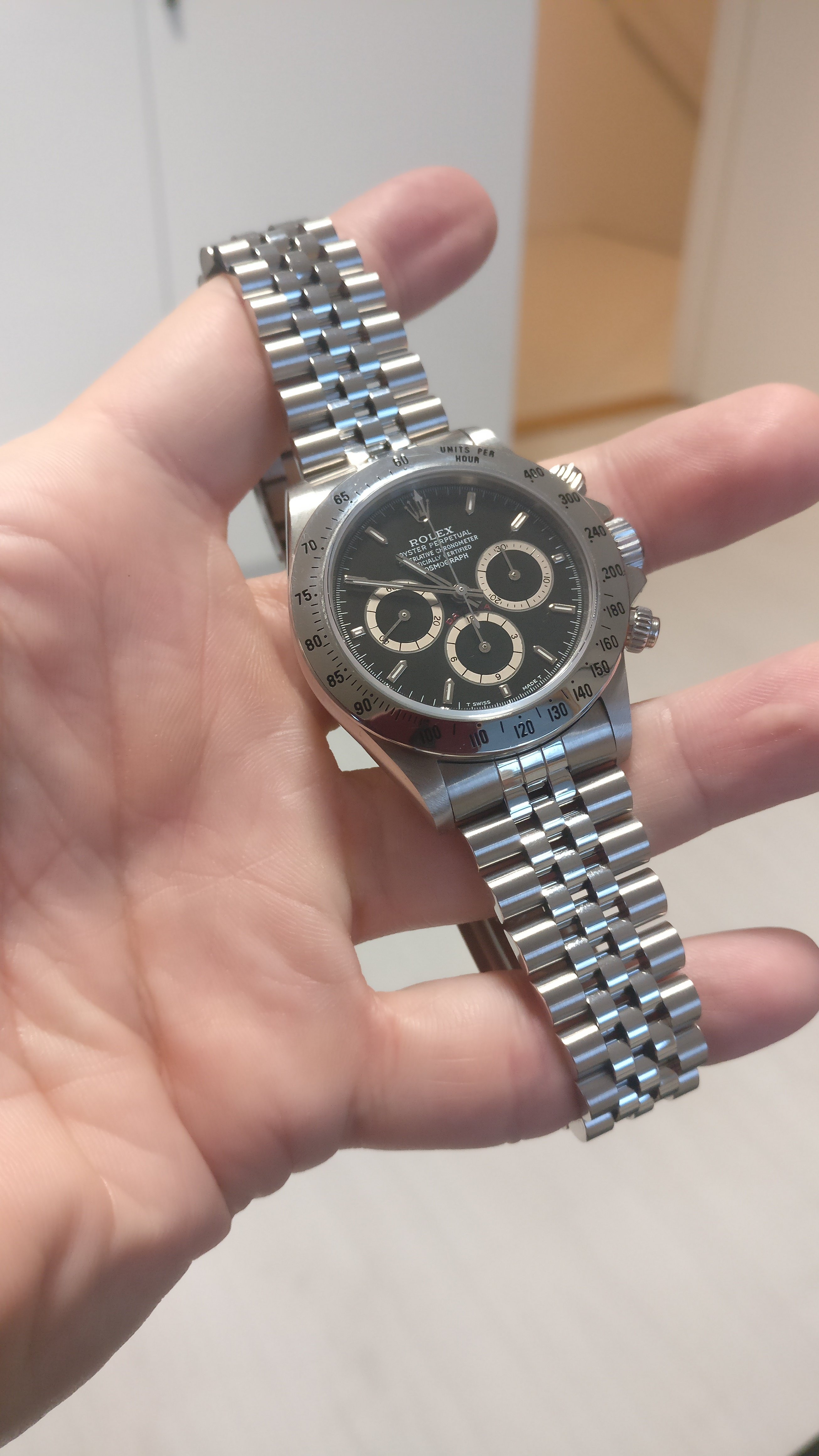 Rolex daytona shop with jubilee bracelet