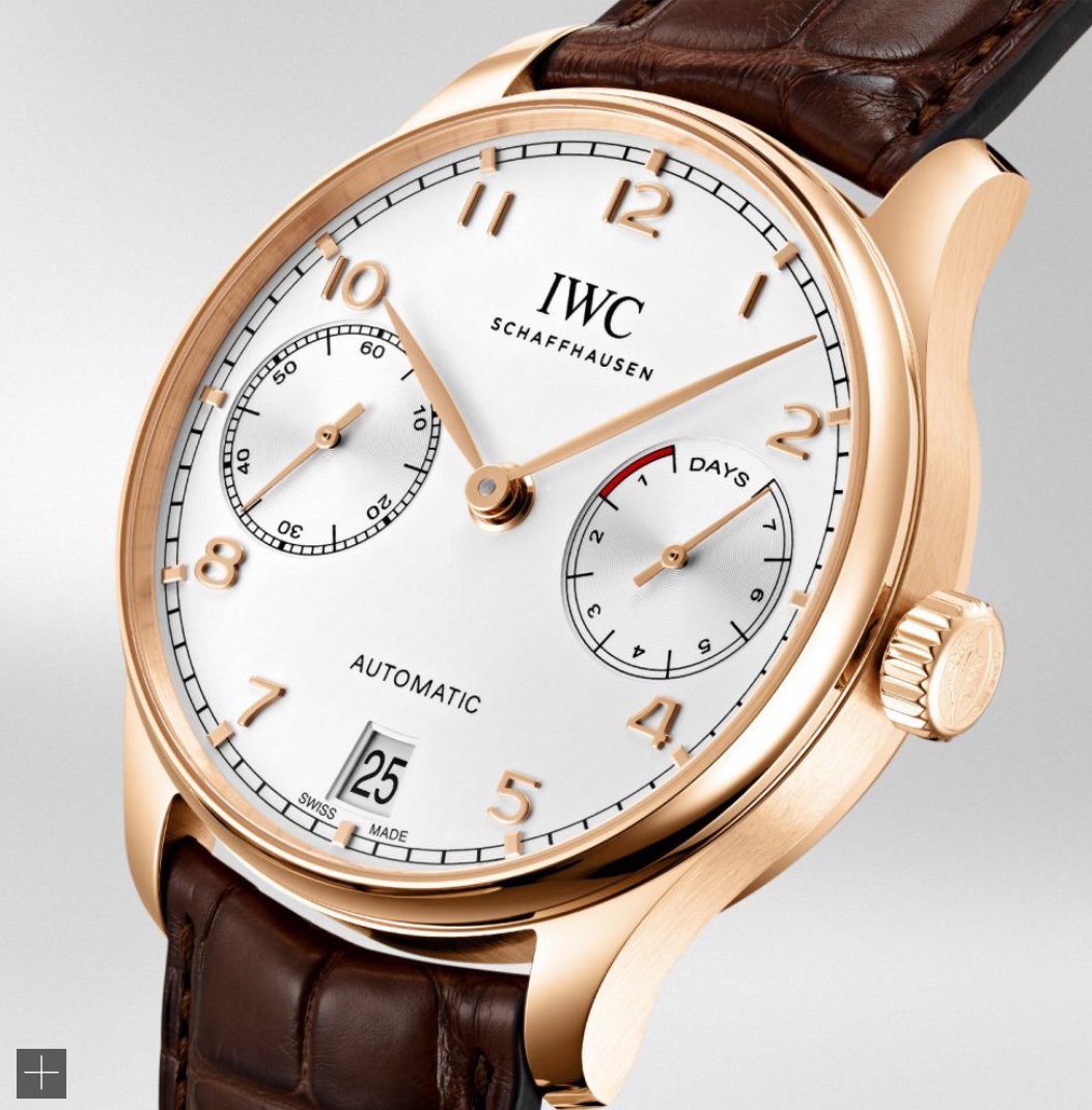 FS IWC Portugieser Automatic Ref IW500113 18 ct Red Gold Case