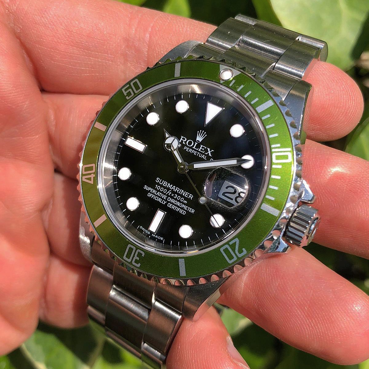 Rolex Submariner 16610 LV Full Set Never polished