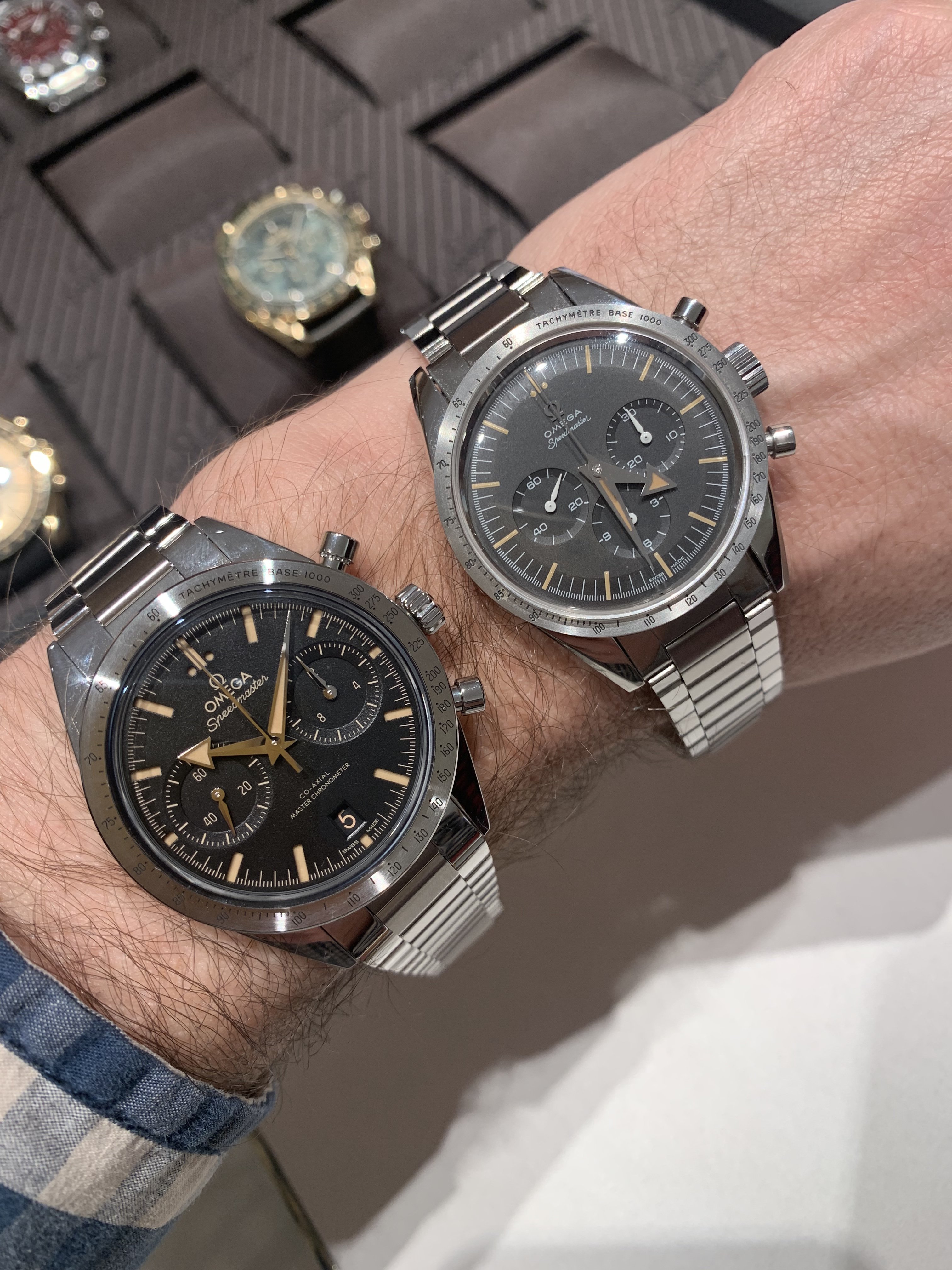 Omega speedmaster 2024 57 on wrist