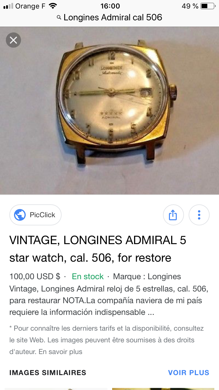 Longines 5030 model 18kt Gold square case Omega Forums