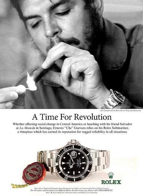 Che Guevara's GMT Master reference 1675