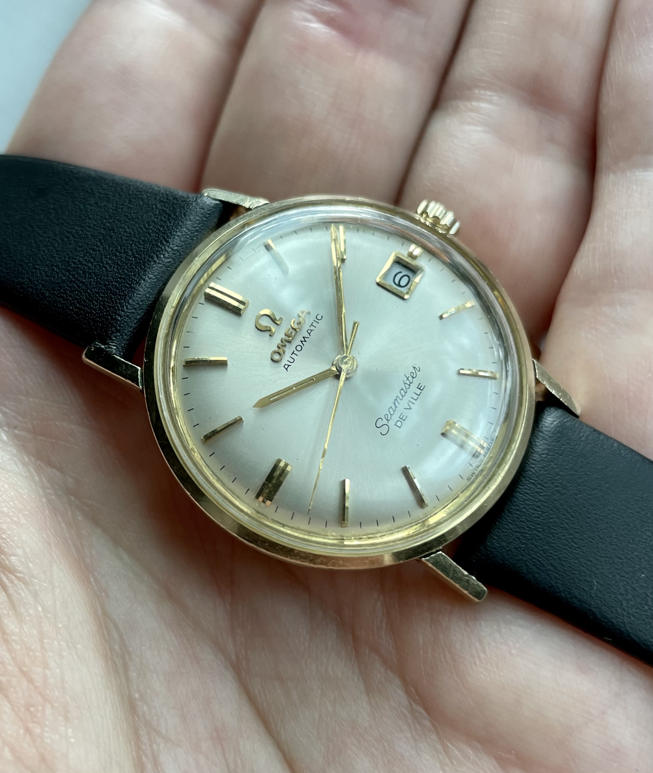 SOLD - Vintage Omega Seamaster DeVille - 14k Gold Filled | Omega