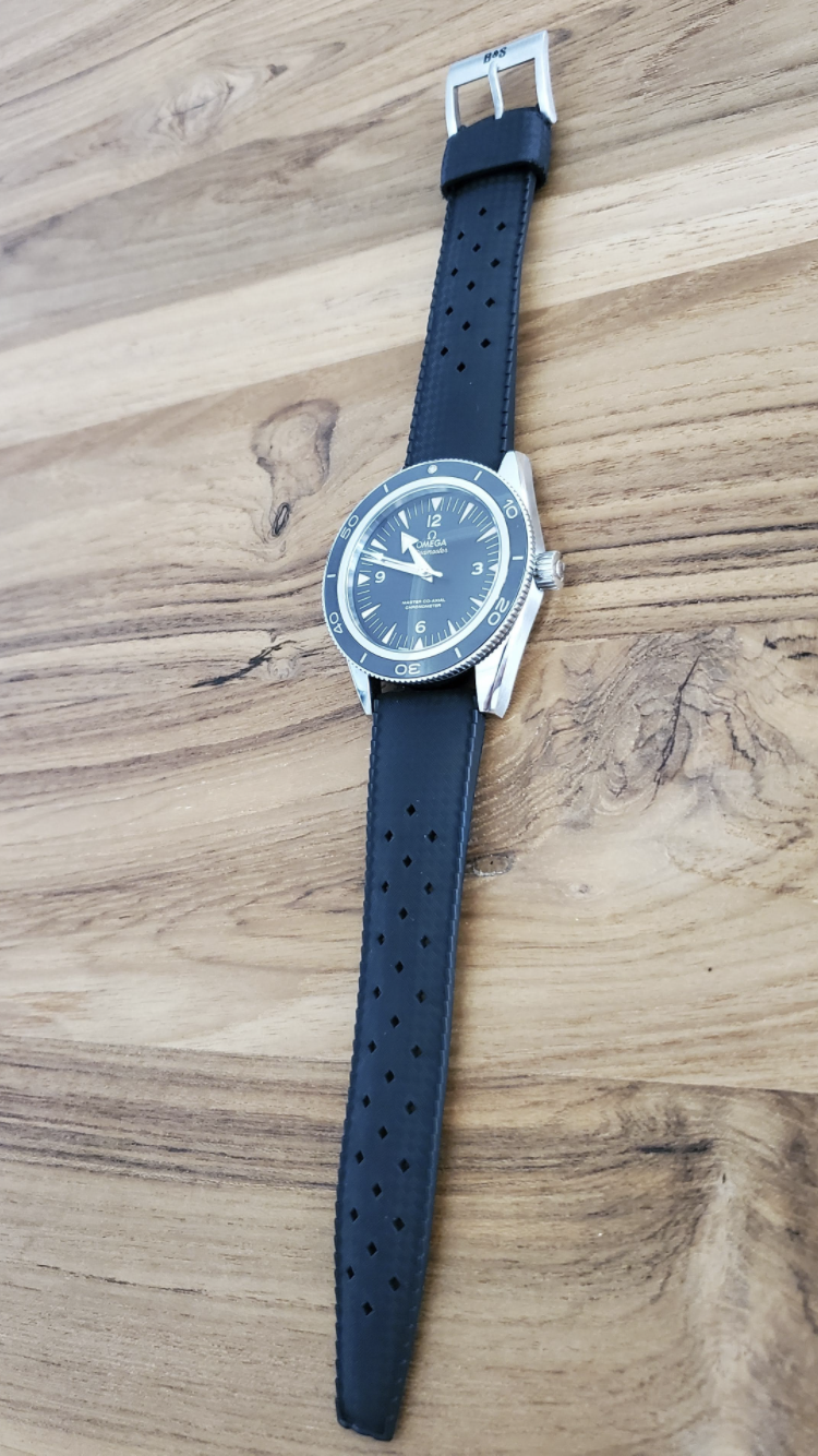 Seamaster 300 coax 21mm rubber strap options Omega Forums