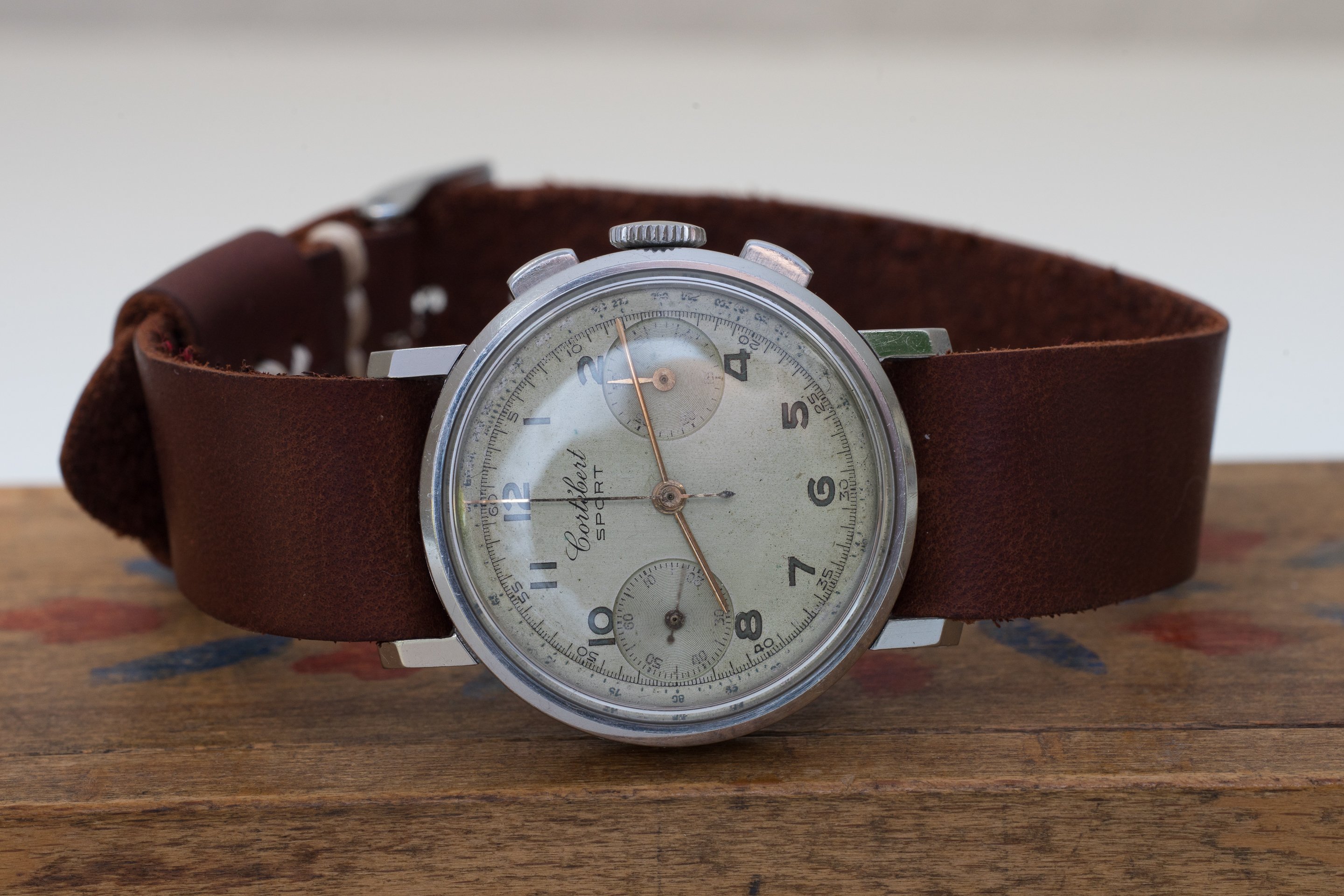 Cortebert chronograph on sale