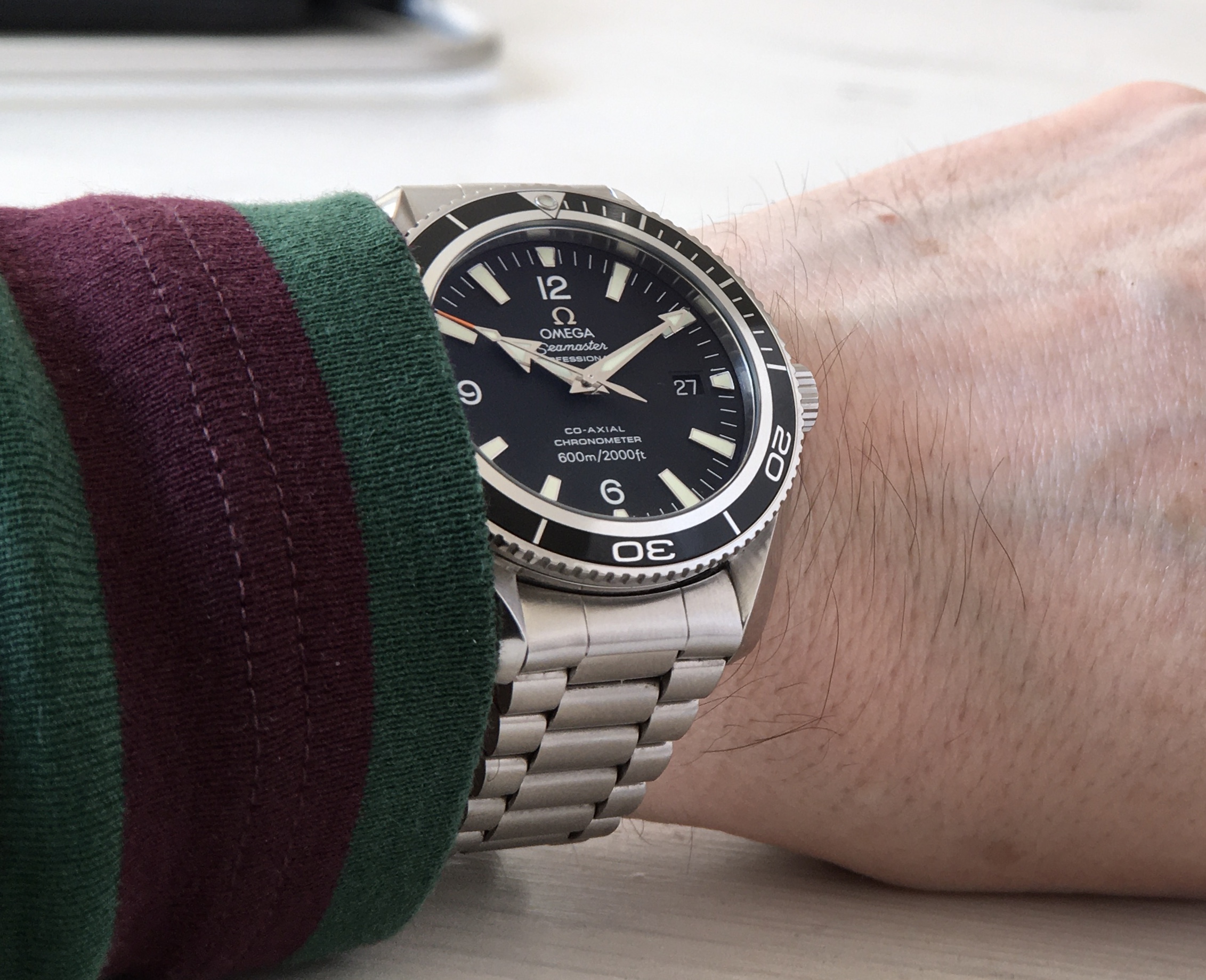 Omega seamaster planet outlet ocean bracelet