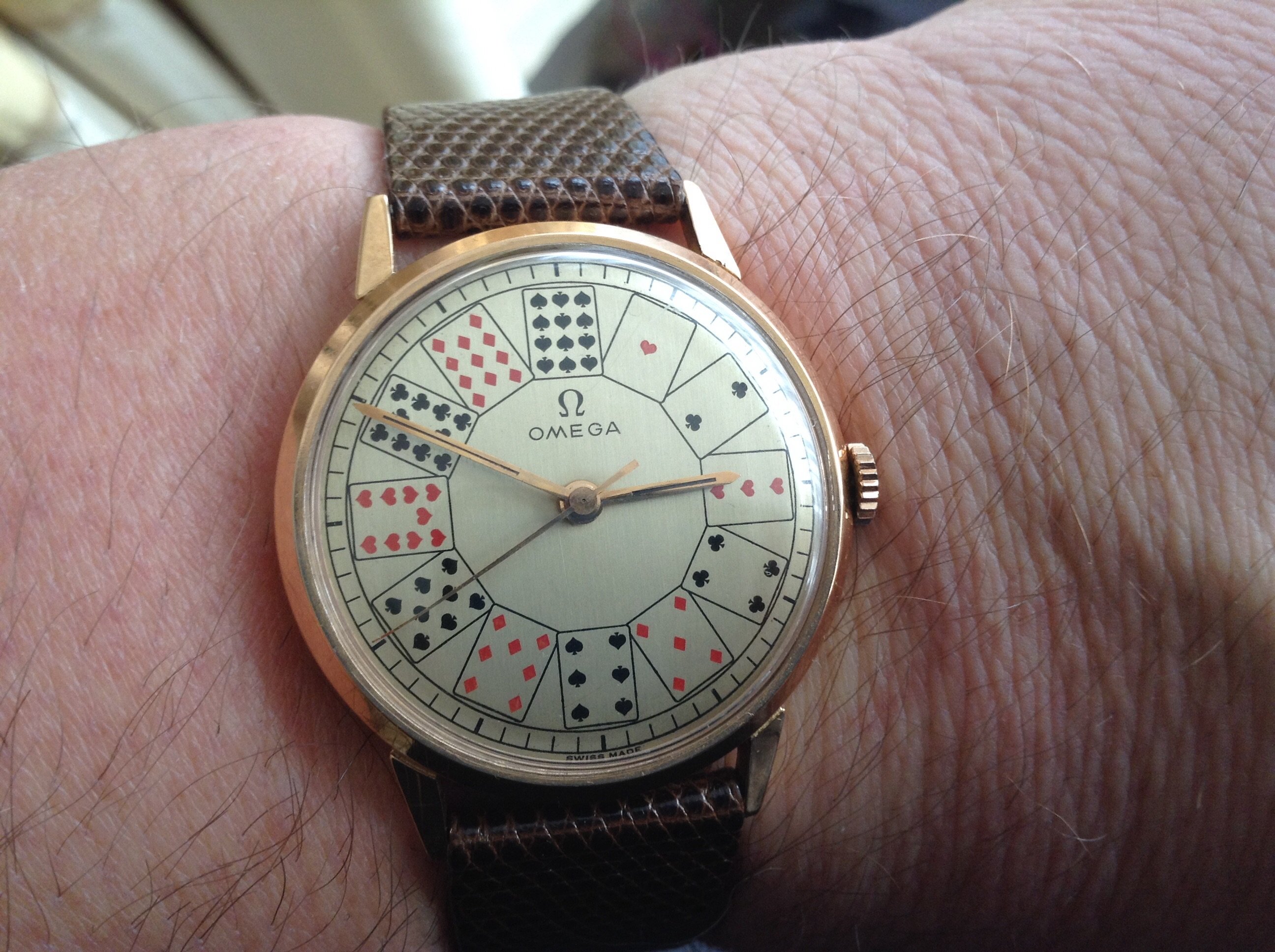 Omega with Playing Card Dial? What the..... | Omega Forums