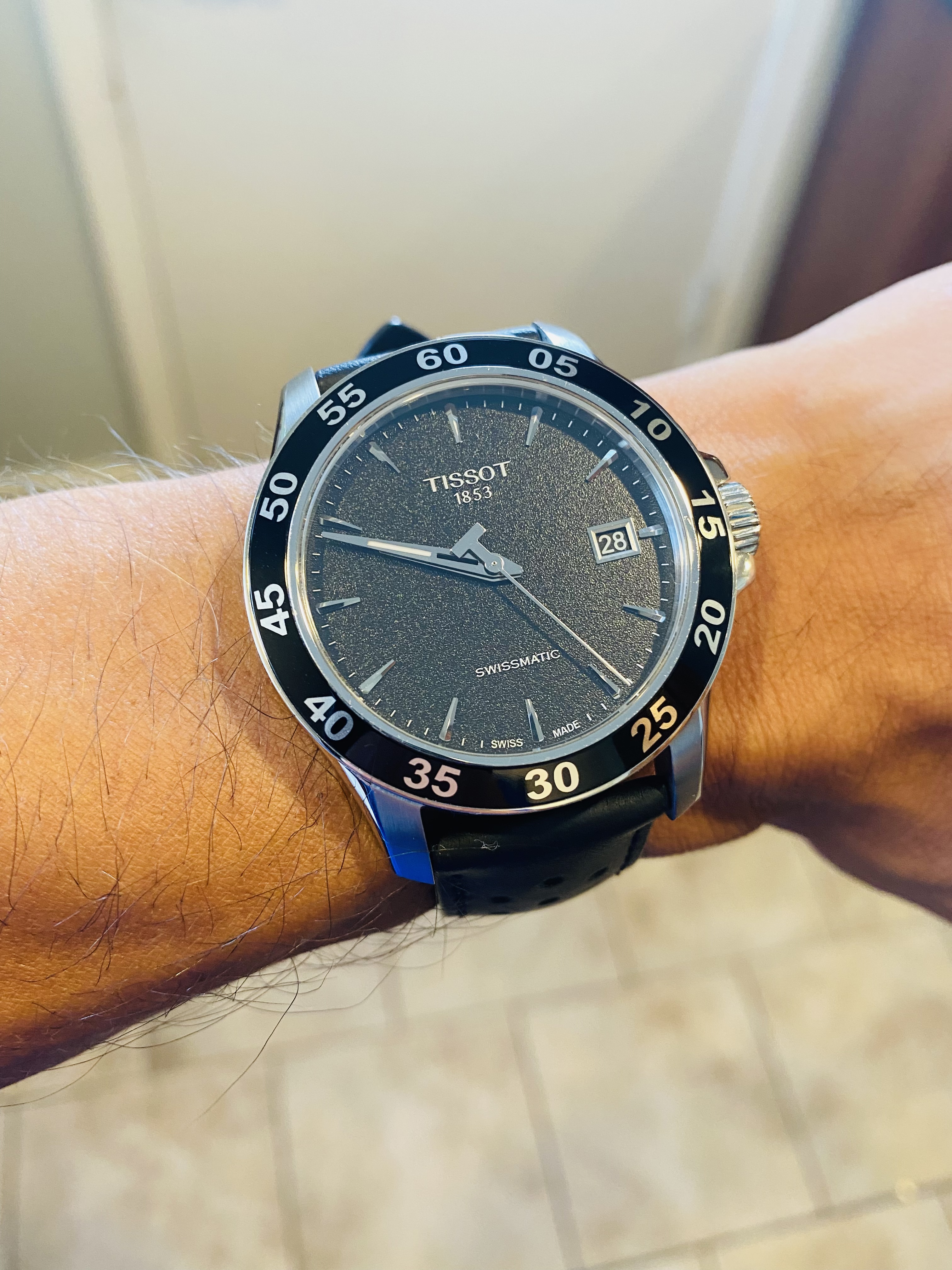 Tissot v8 on clearance wrist