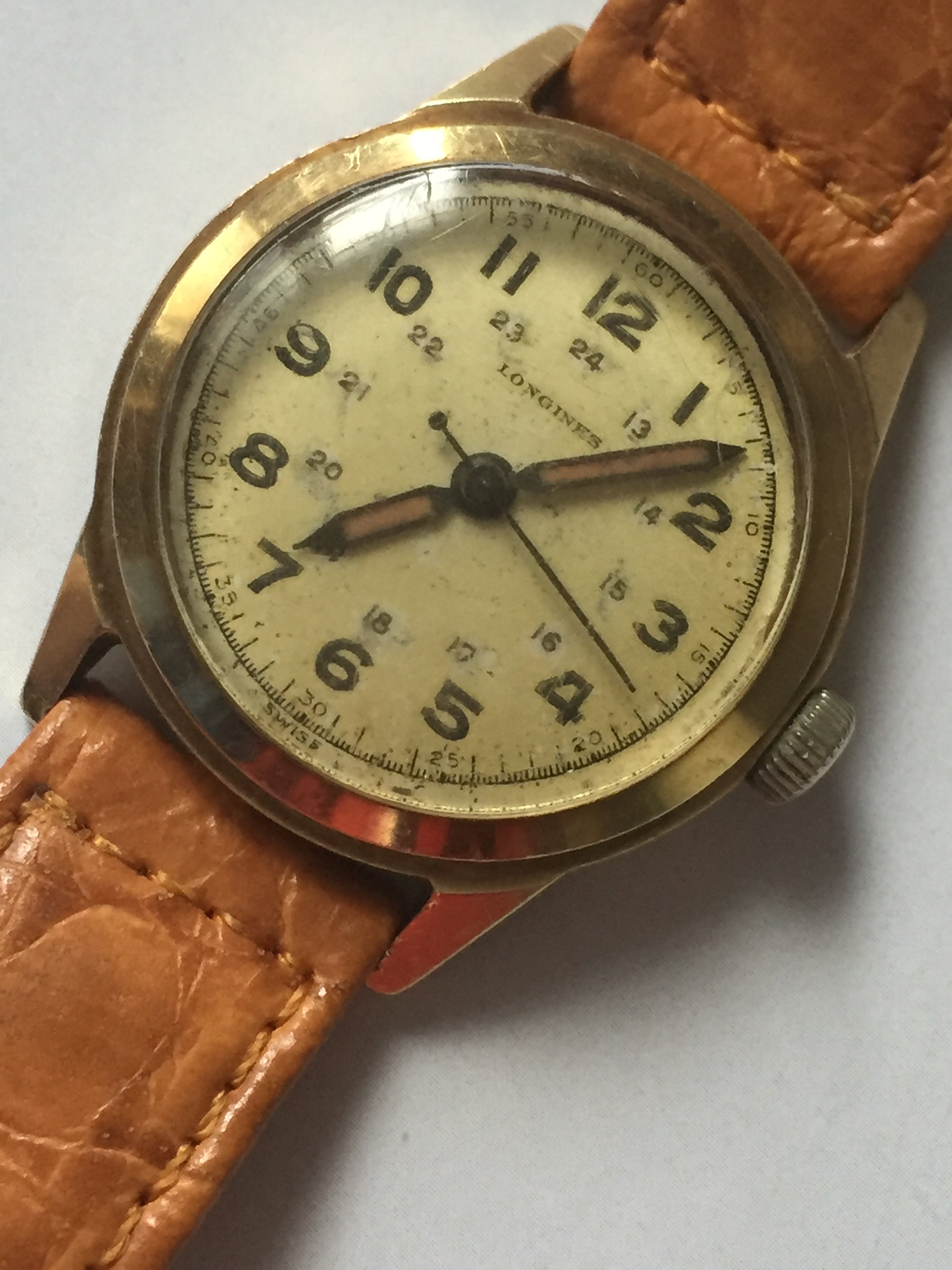 1940s Longines gold but sporty Omega Forums