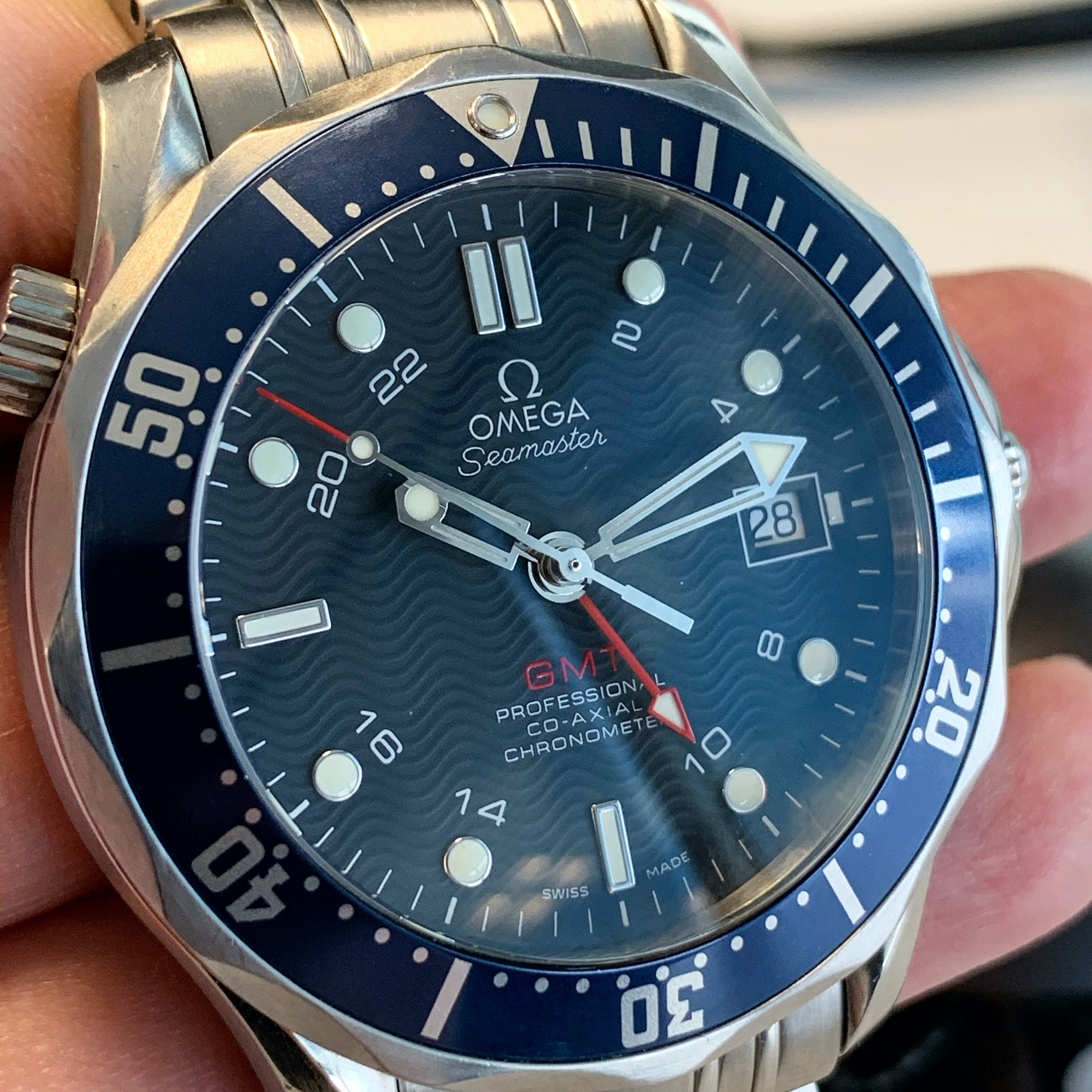 Seamaster on sale professional gmt