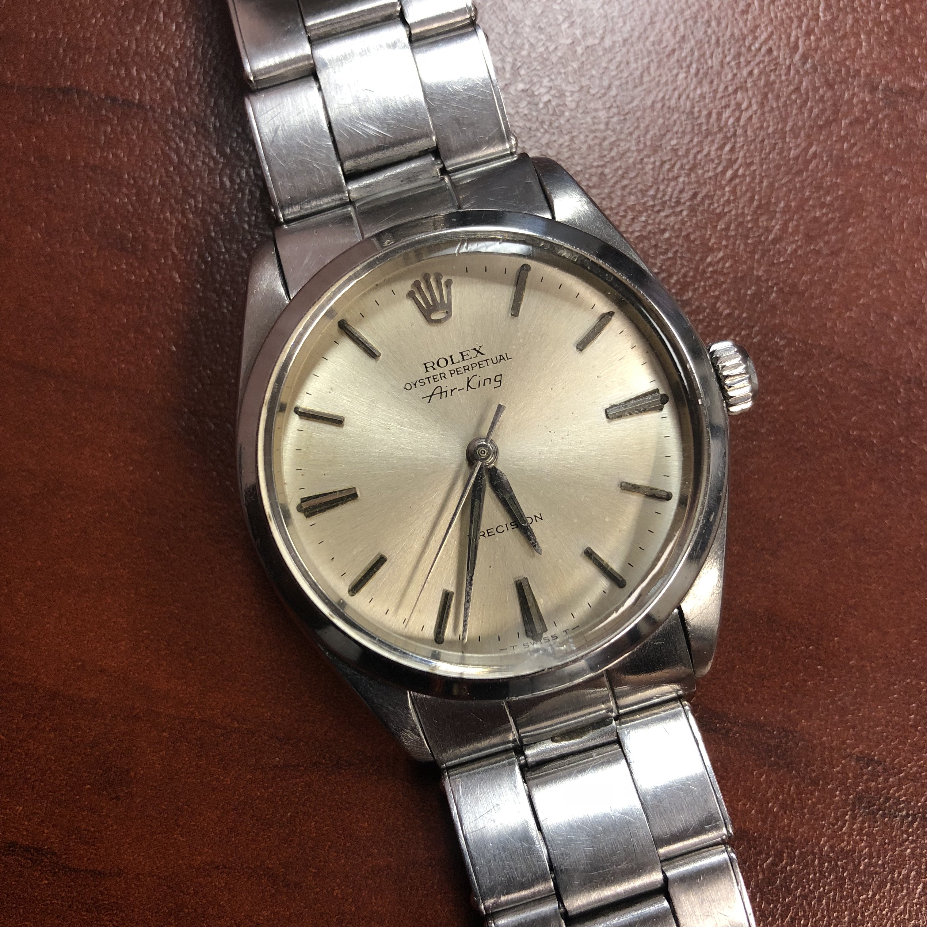 SOLD - Rolex Air-King 5500 1966 | Omega 