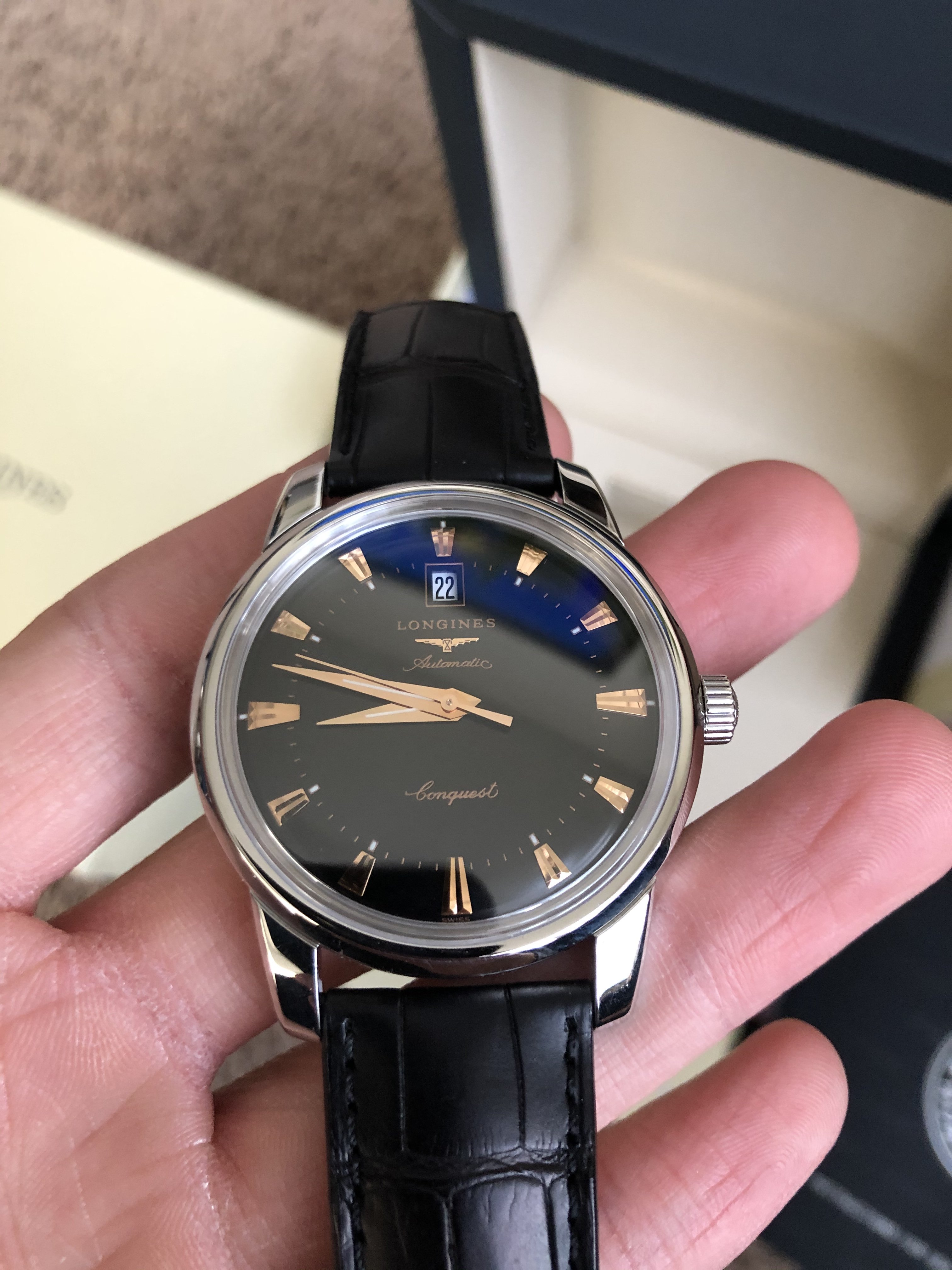 SOLD Longines Conquest Heritage 40mm Omega Forums