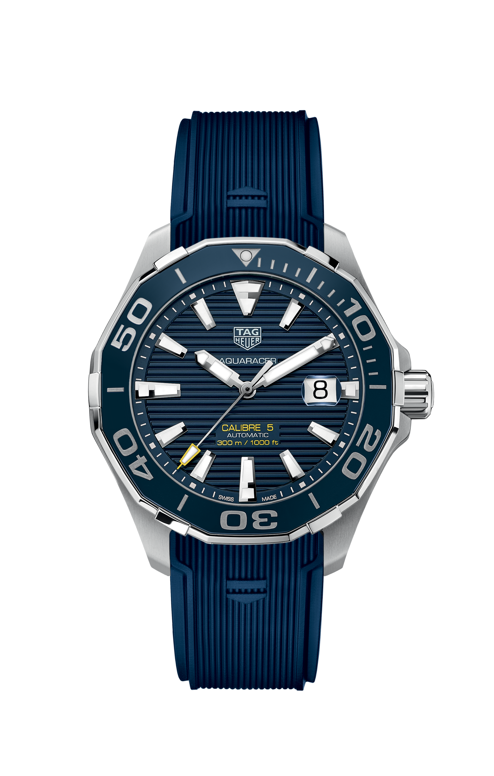 Tag heuer aquaracer best sale 41mm lug to lug