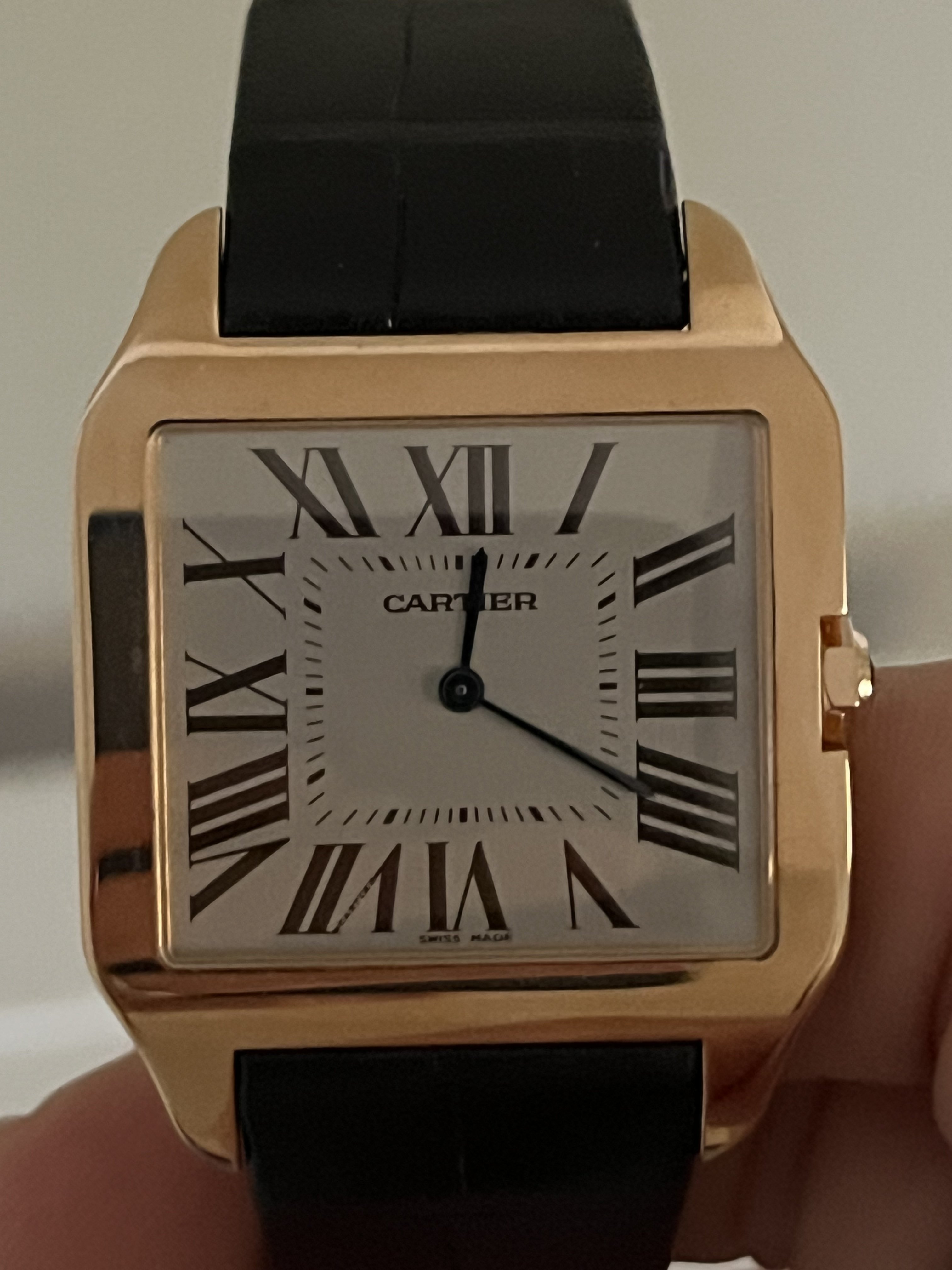 FS 18k Cartier Santos Dumont 2650 Omega Forums