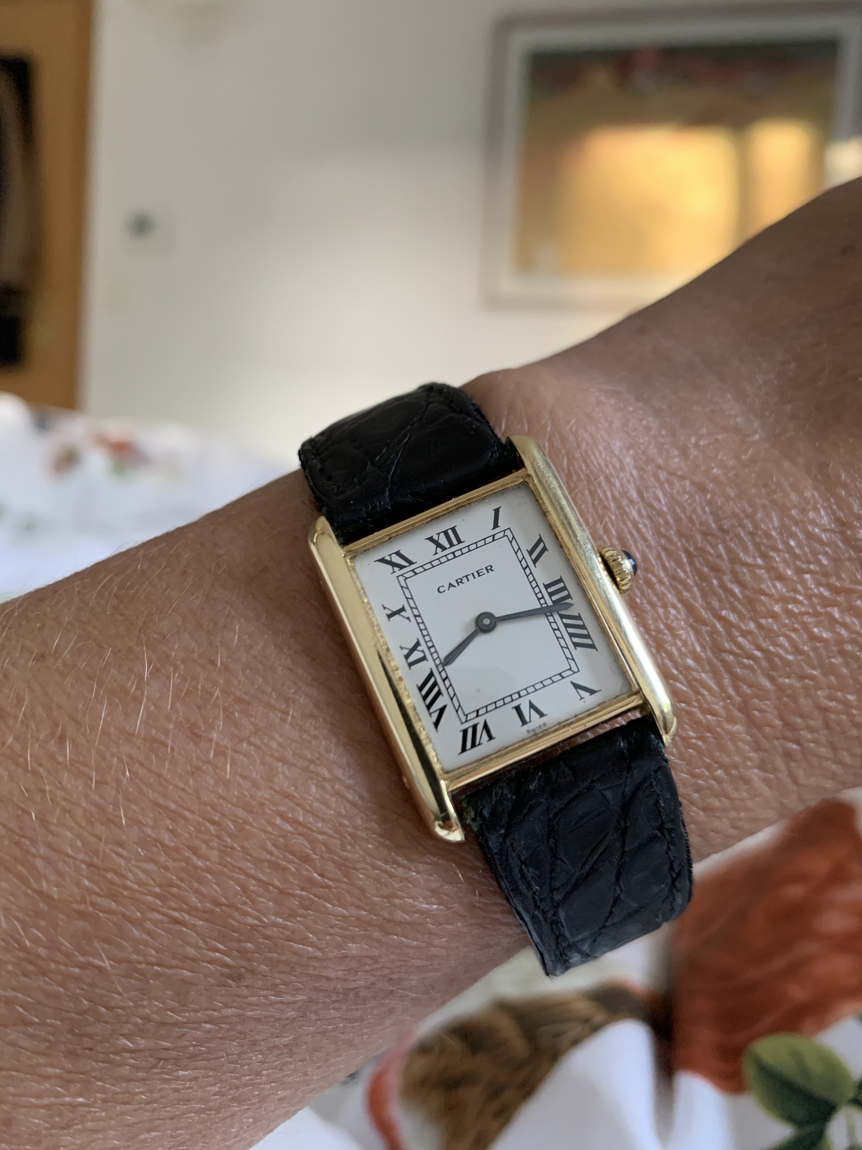 Found a little Cartier Tank but is it Page 3 Omega Forums