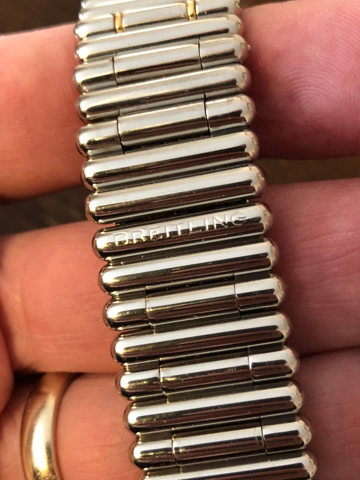 Breitling bullet outlet band watch