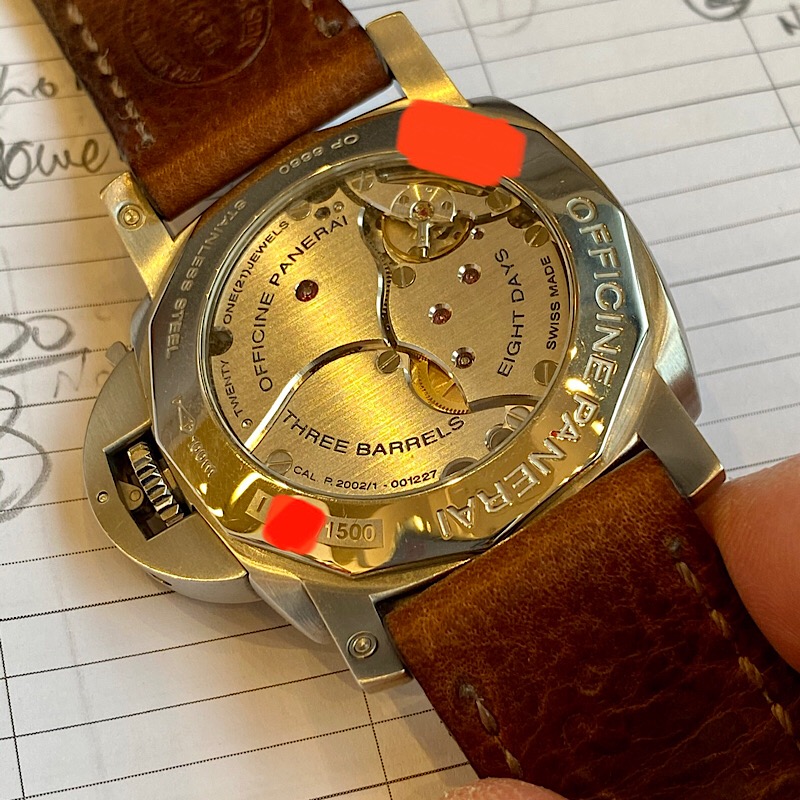 FS Panerai 233 Dot Dial Omega Forums