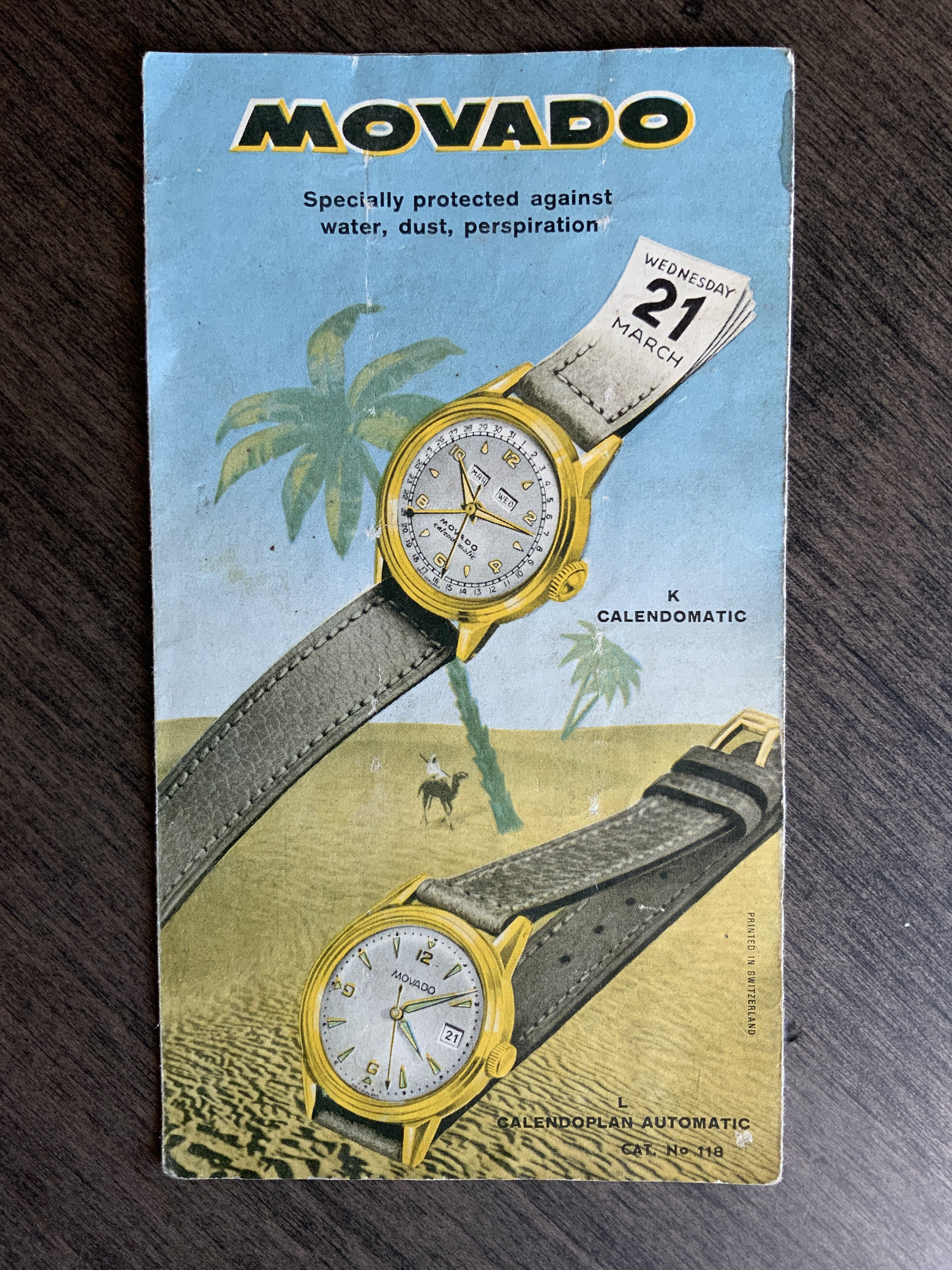 Vintage movado watch catalog new arrivals