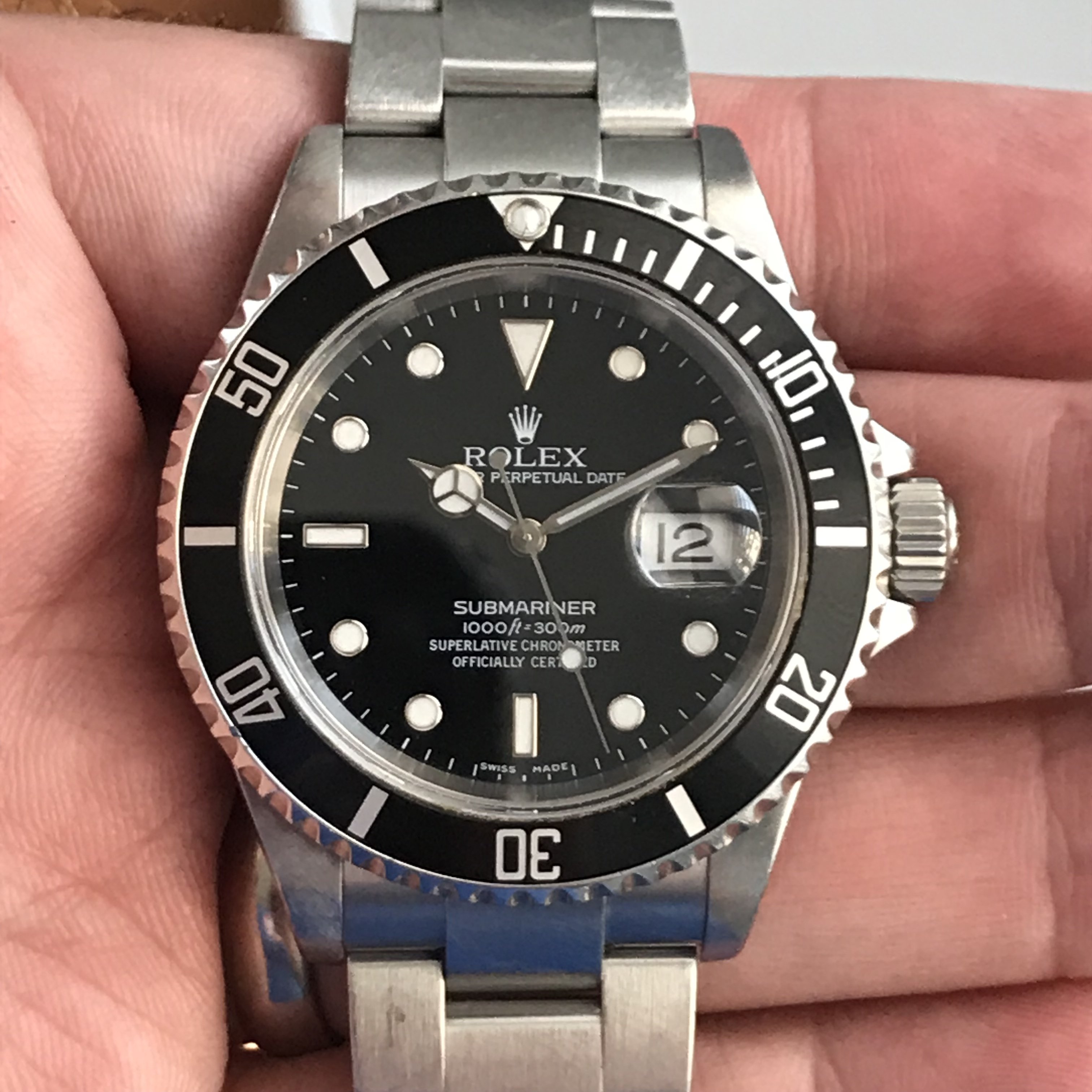 SOLD - Rolex 16610 T Submariner with 