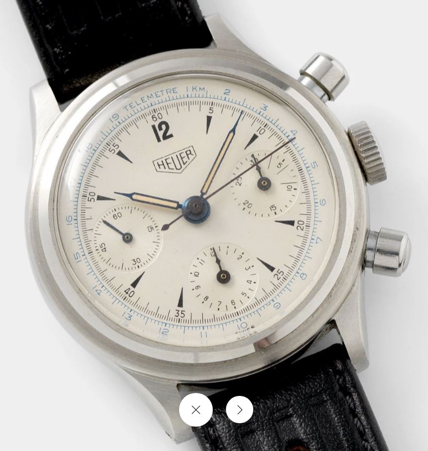 Heuer carrera valjoux discount 72